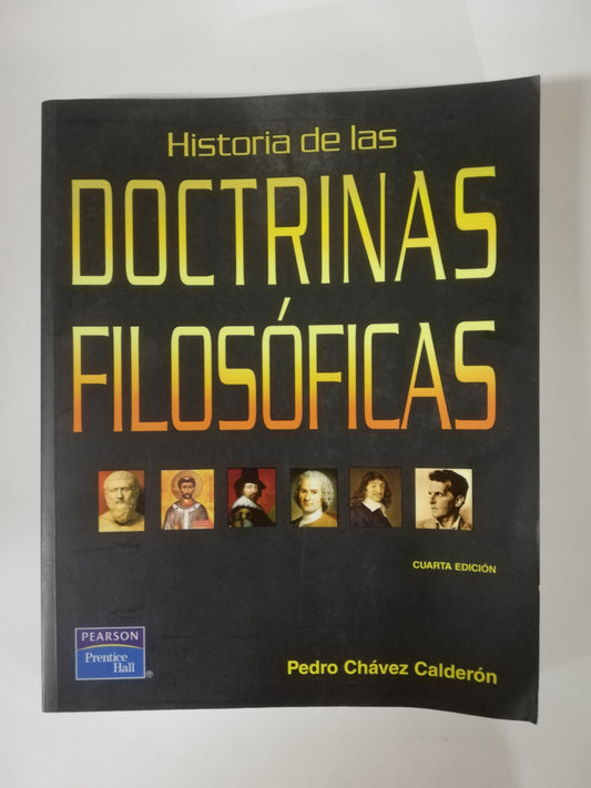 HISTORIA DE LAS DOCTRINAS FOLOSÓFICAS - PEDRO CHAVEZ CALDERÓN