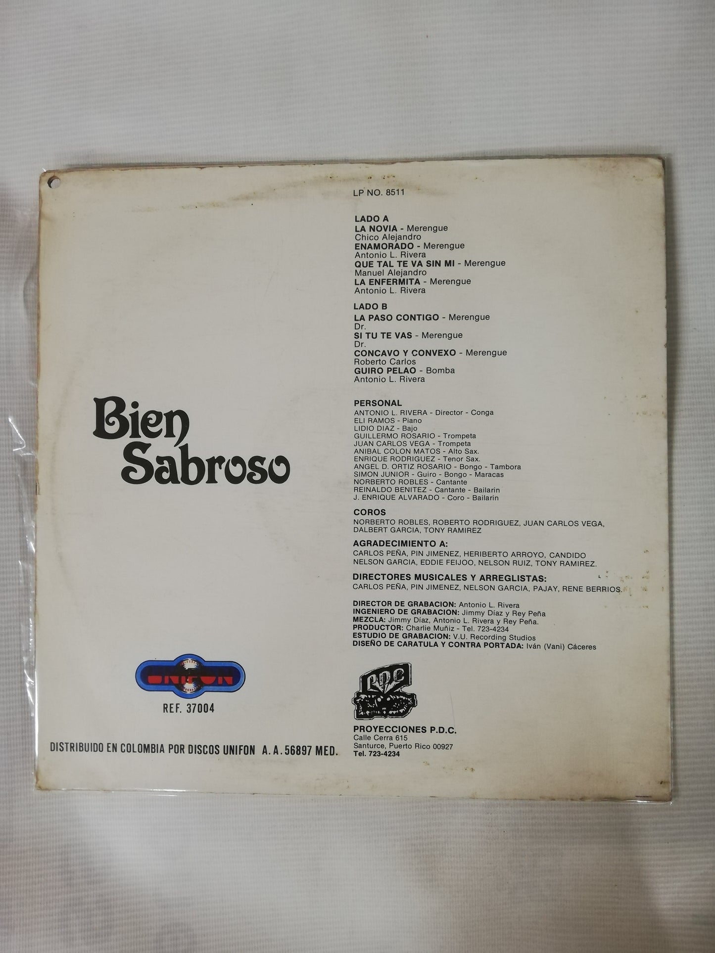 LP LOS SABROSOS DEL MERENGUE - BIEN SABROSO