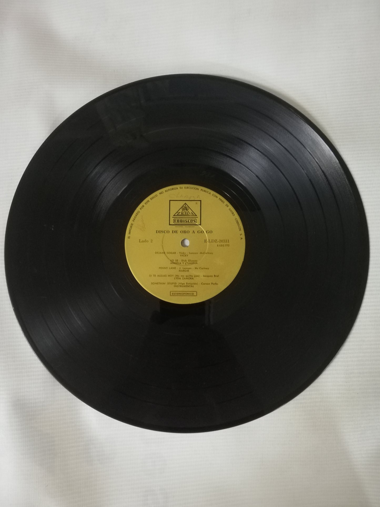 LP EL DISCO DE ORO A GO-GO - VARIOS INTÉRPRETES