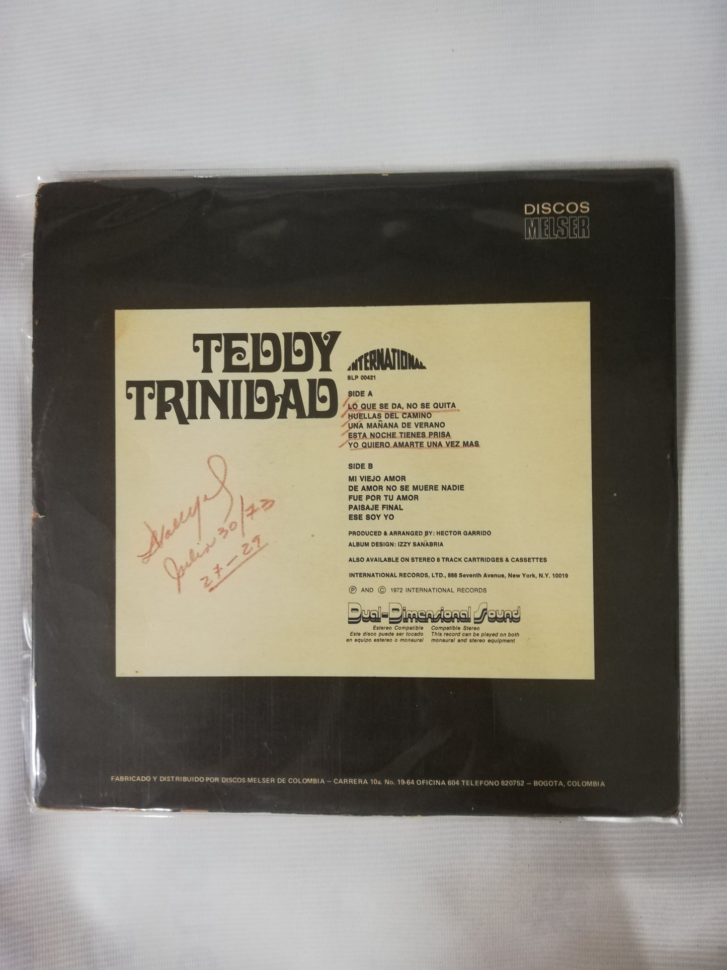 LP TEDDY TRINIDAD - TEDDY TRINIDAD