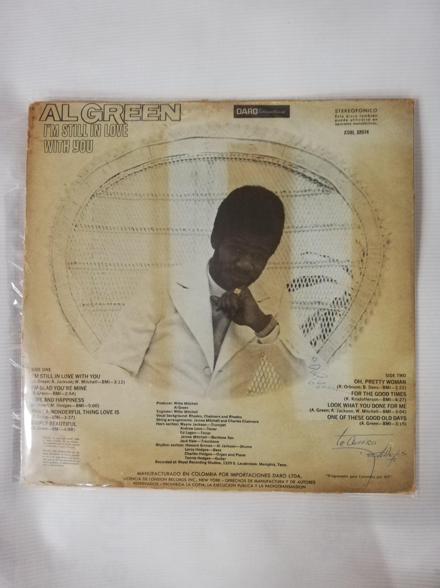 LP AL GREEN - I´M STILL IN LOVE WITH YOU