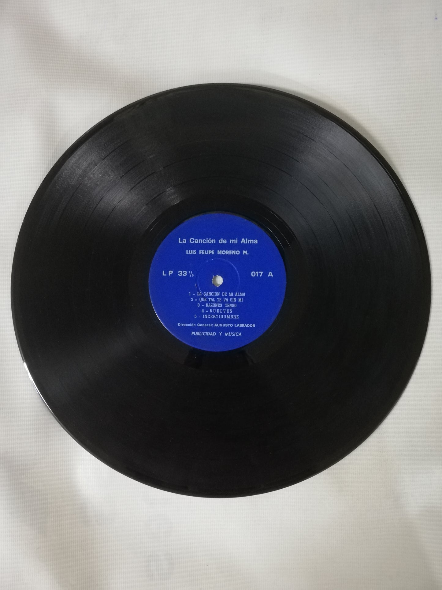 LP LUIS FELIPE MORENO - LA CANCIÓN DE MI ALMA