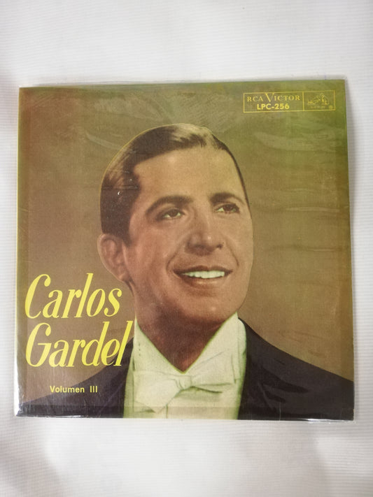LP CARLOS GARDEL - CARLOS GARDEL VOL. III