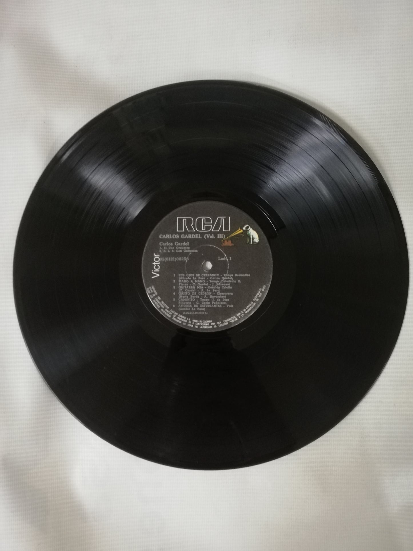 LP CARLOS GARDEL - CARLOS GARDEL VOL. III