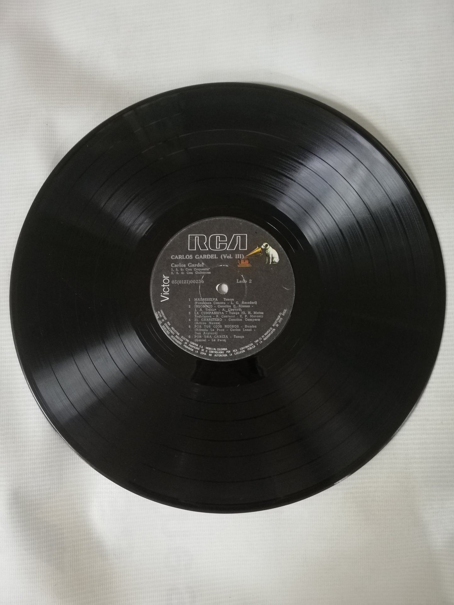 LP CARLOS GARDEL - CARLOS GARDEL VOL. III