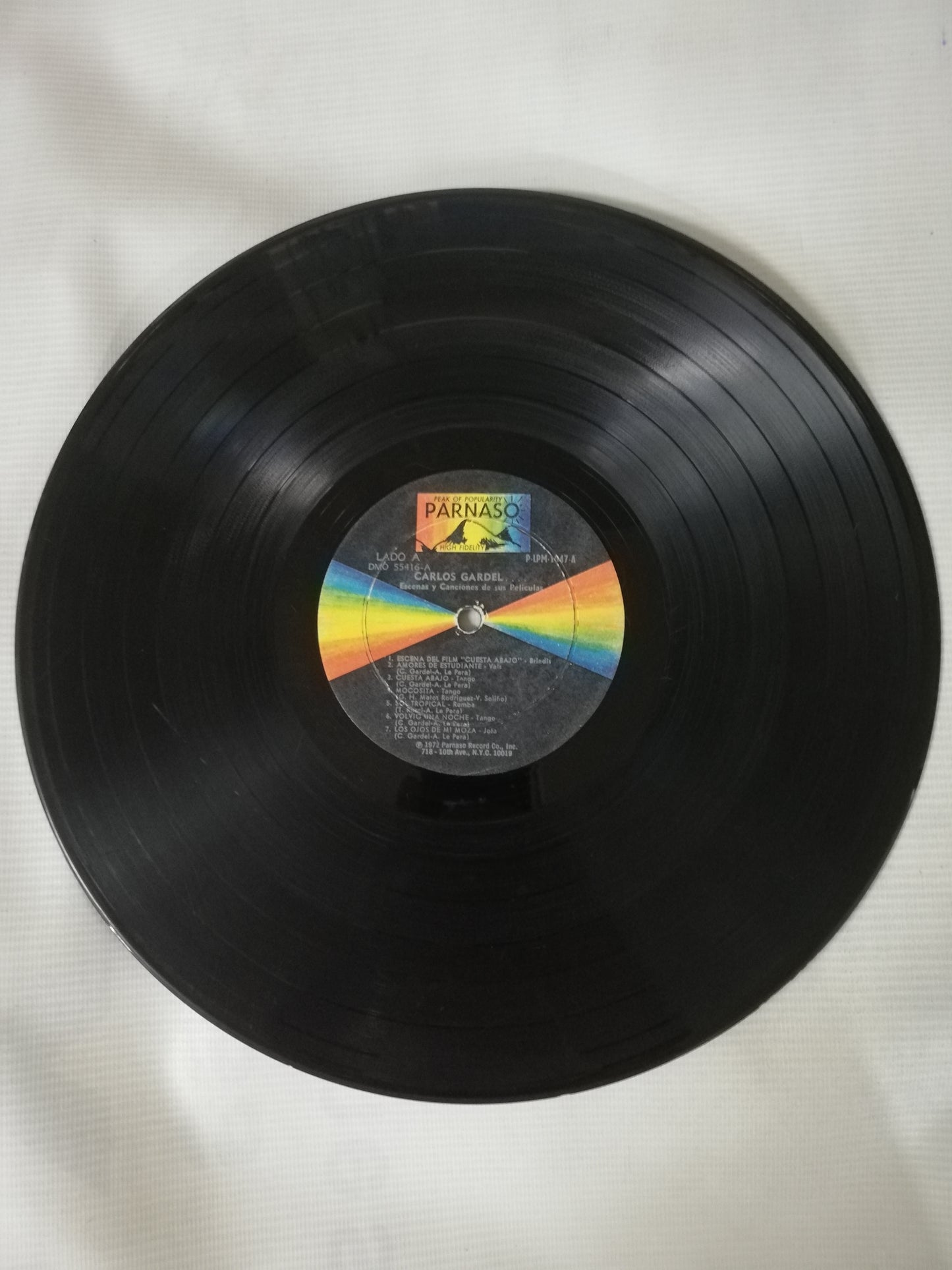 LP CARLOS GARDEL - ESCENAS Y CANCIONES DE SUS PELICULAS VOL. 2