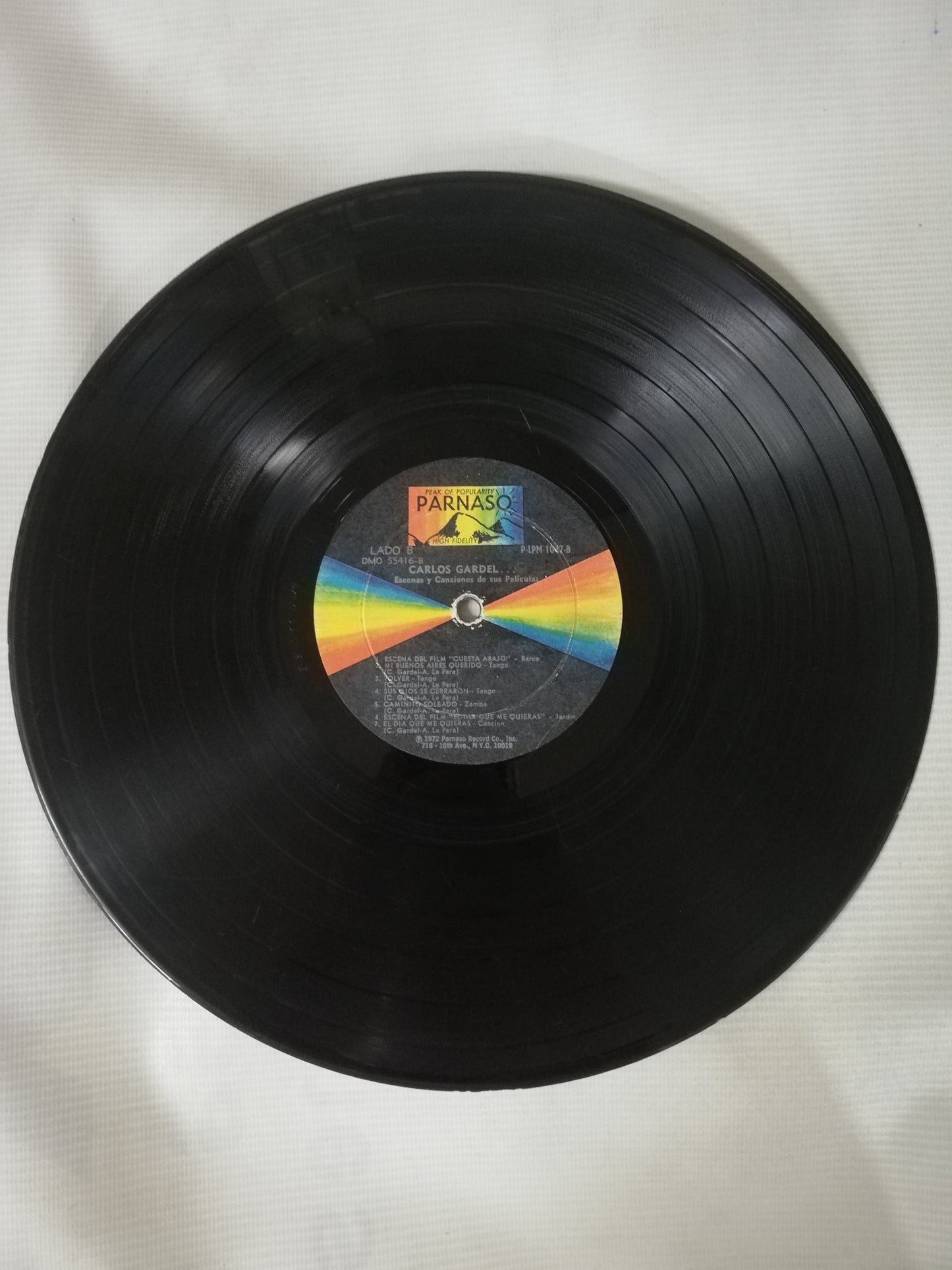 LP CARLOS GARDEL - ESCENAS Y CANCIONES DE SUS PELICULAS VOL. 2