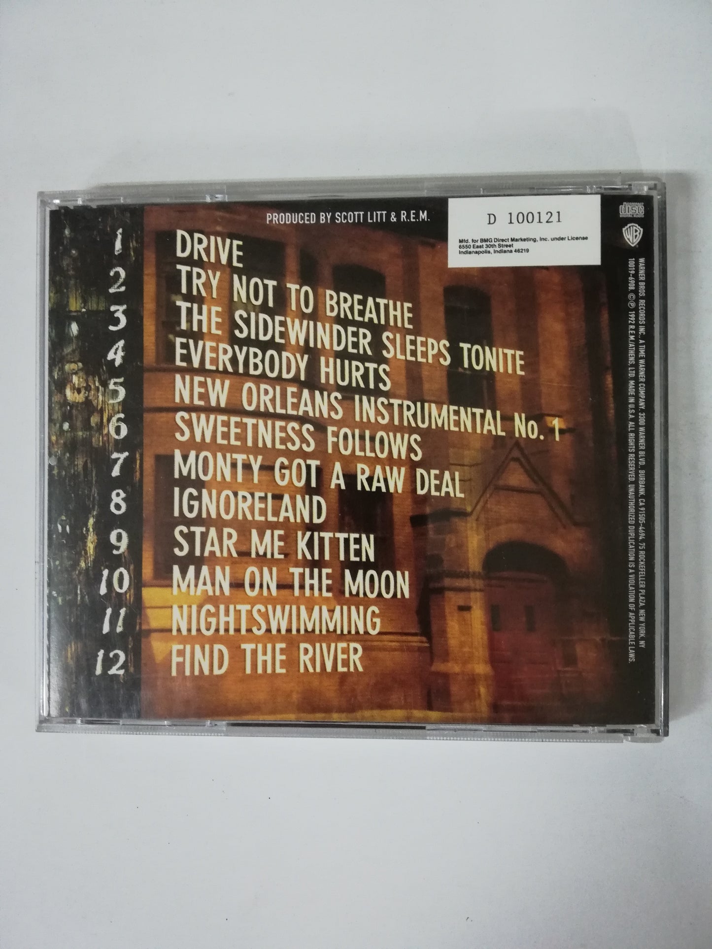 CD R.E.M. - AUTOMATIC FOR THE PEOPLE