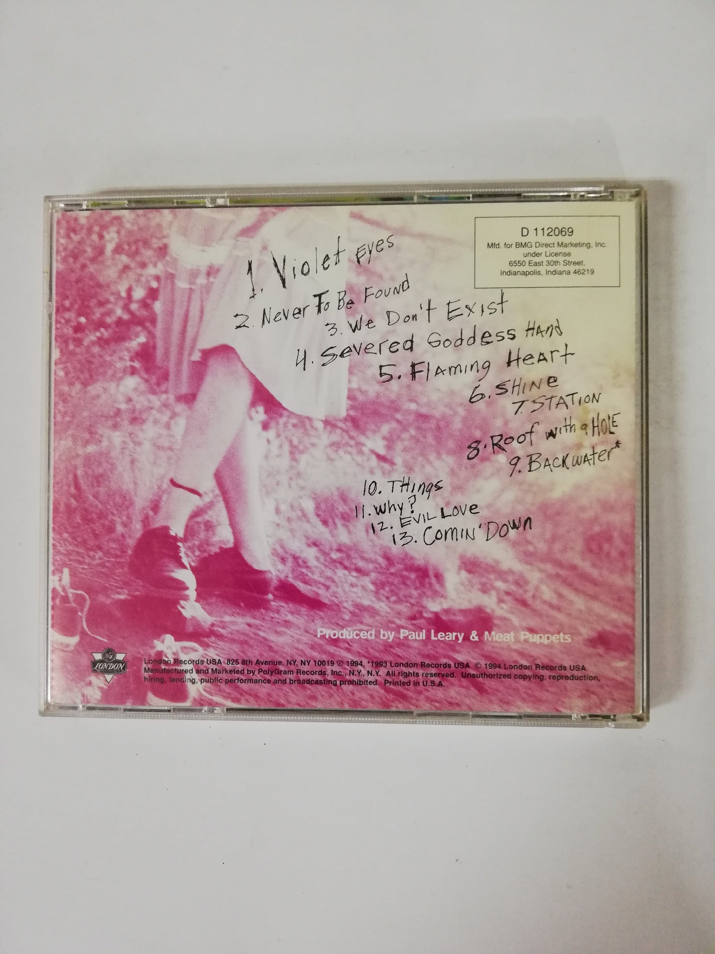 CD MEAT PUPPETS - TOO HIGH TO DIE