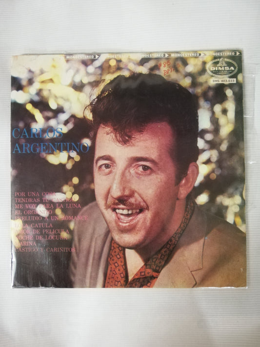LP CARLOS ARGENTINO Y CONJUNTO CONTINENTAL - LA VOZ TRIUNFAL DE CARLOS ARGENTINO