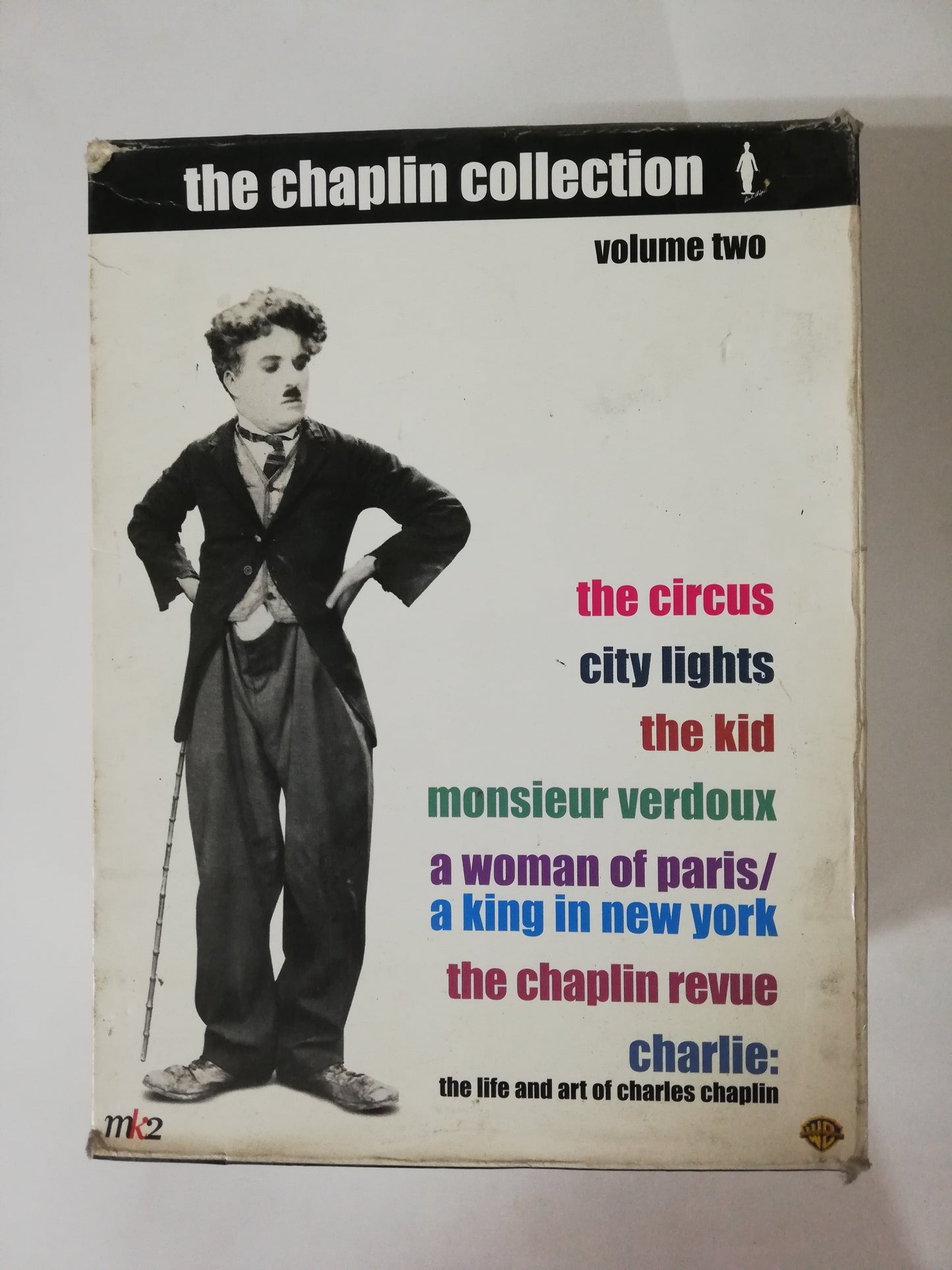 DVD CHARLES CHAPLIN - THE CHAPLIN COLLECTION VOL. 2 - DVD X 7