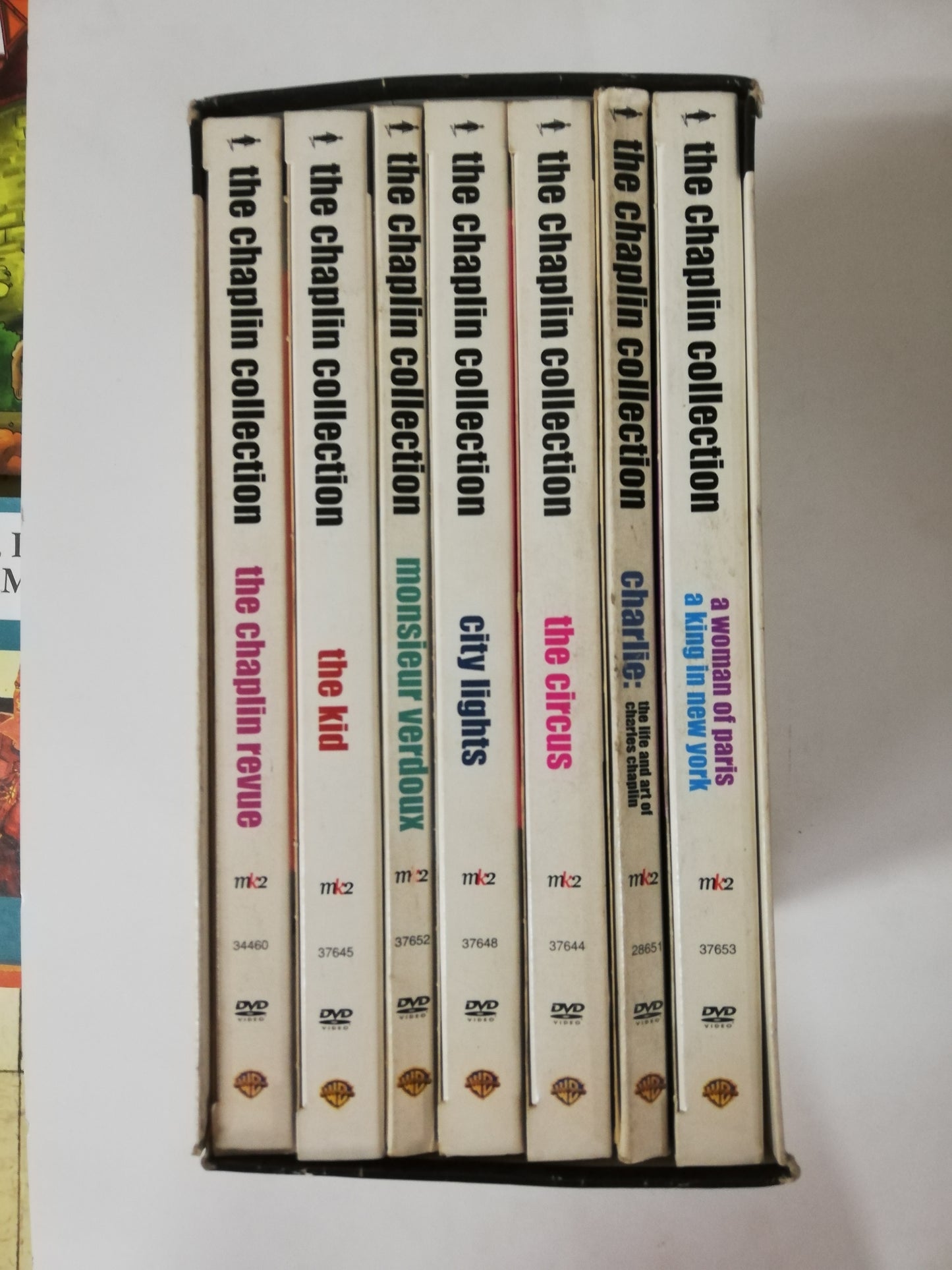 DVD CHARLES CHAPLIN - THE CHAPLIN COLLECTION VOL. 2 - DVD X 7