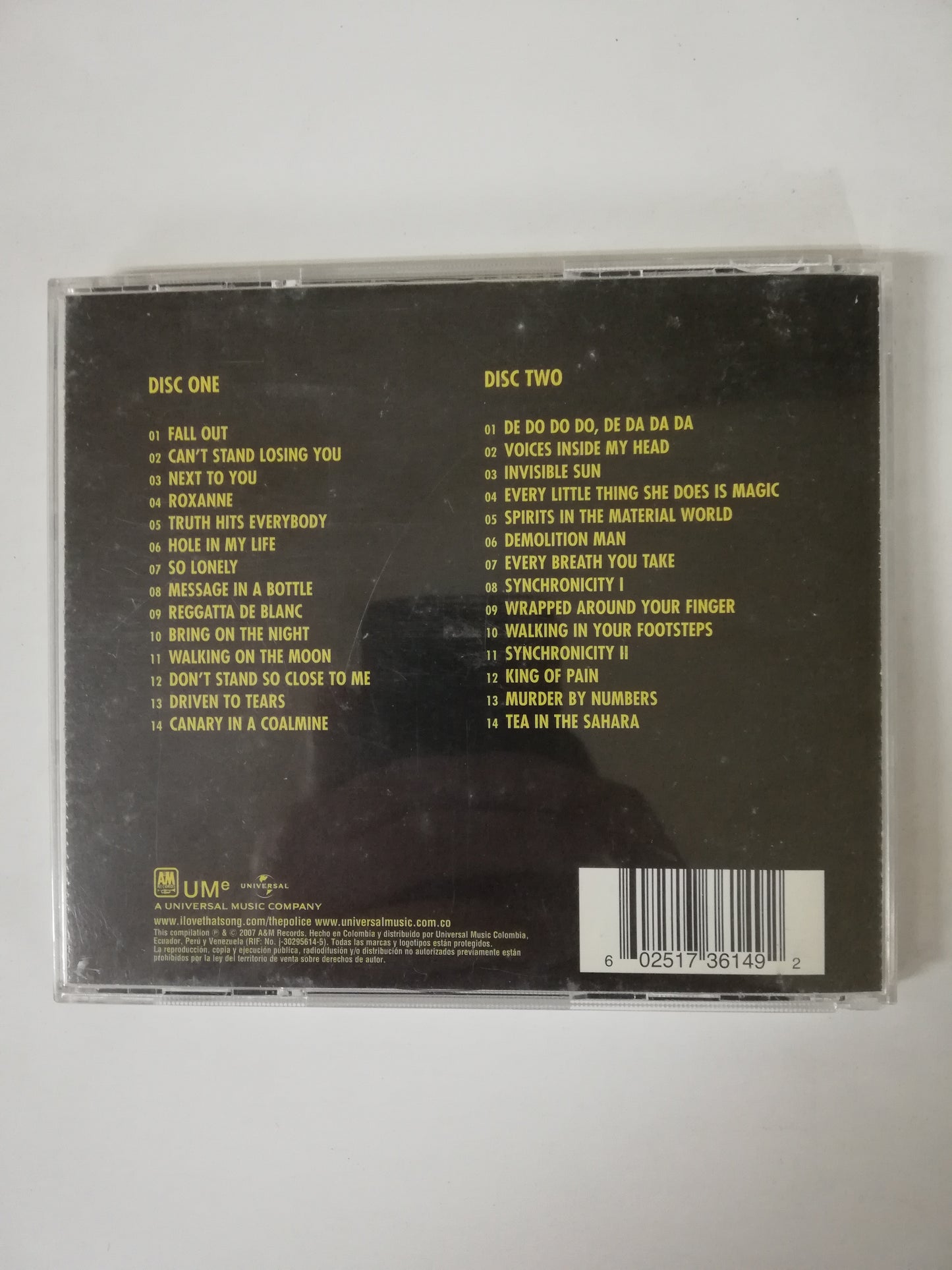 CD THE POLICE - GREATEST HITS - CD X 2