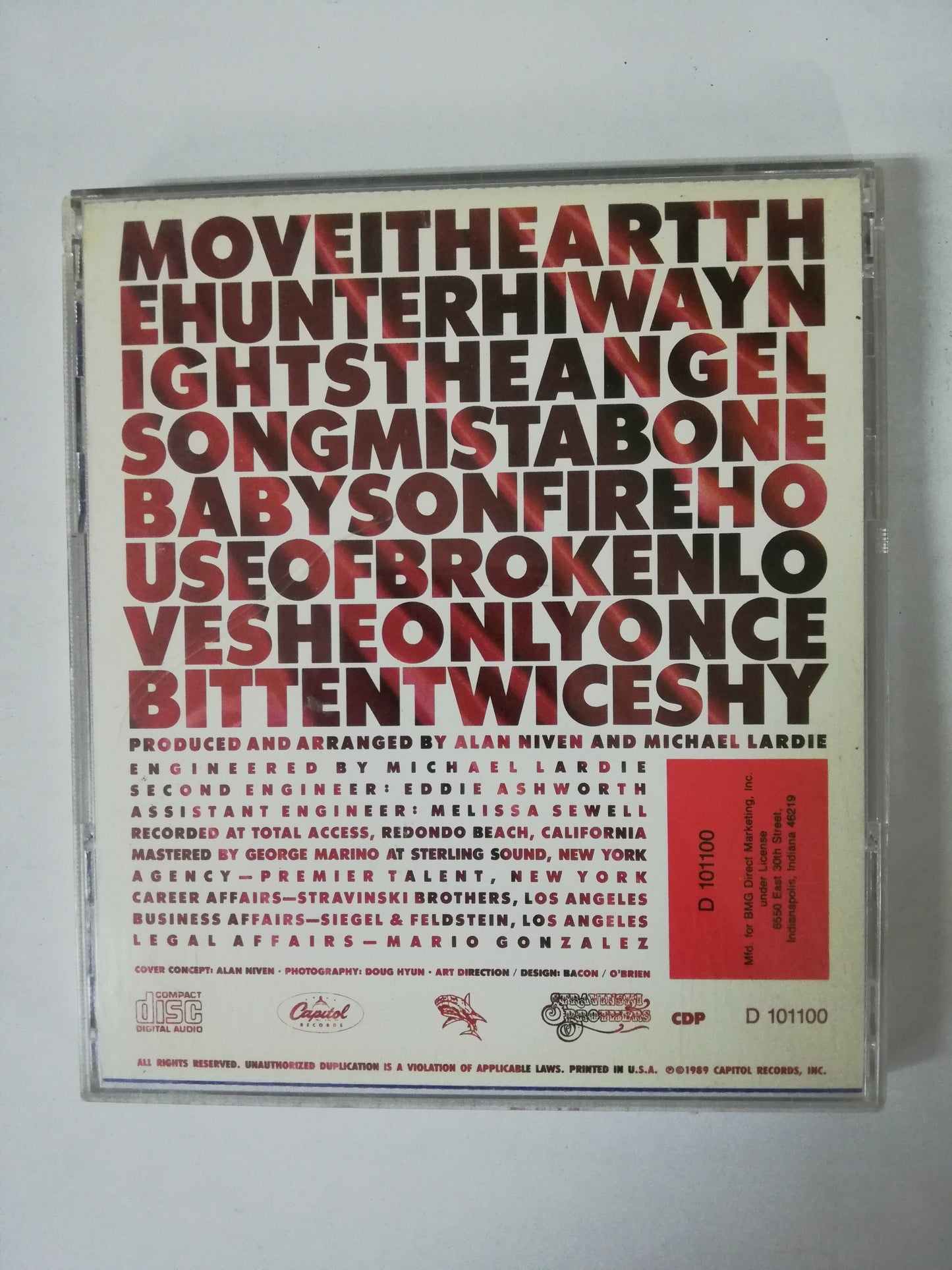 CD GREAT WHITE - ...TWICE SHY