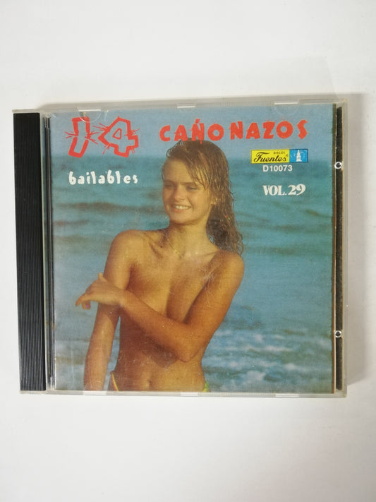 CD 14 CAÑONAZOS BAILABLES - 14 CAÑONAZOS BAILABLES VOL. 29