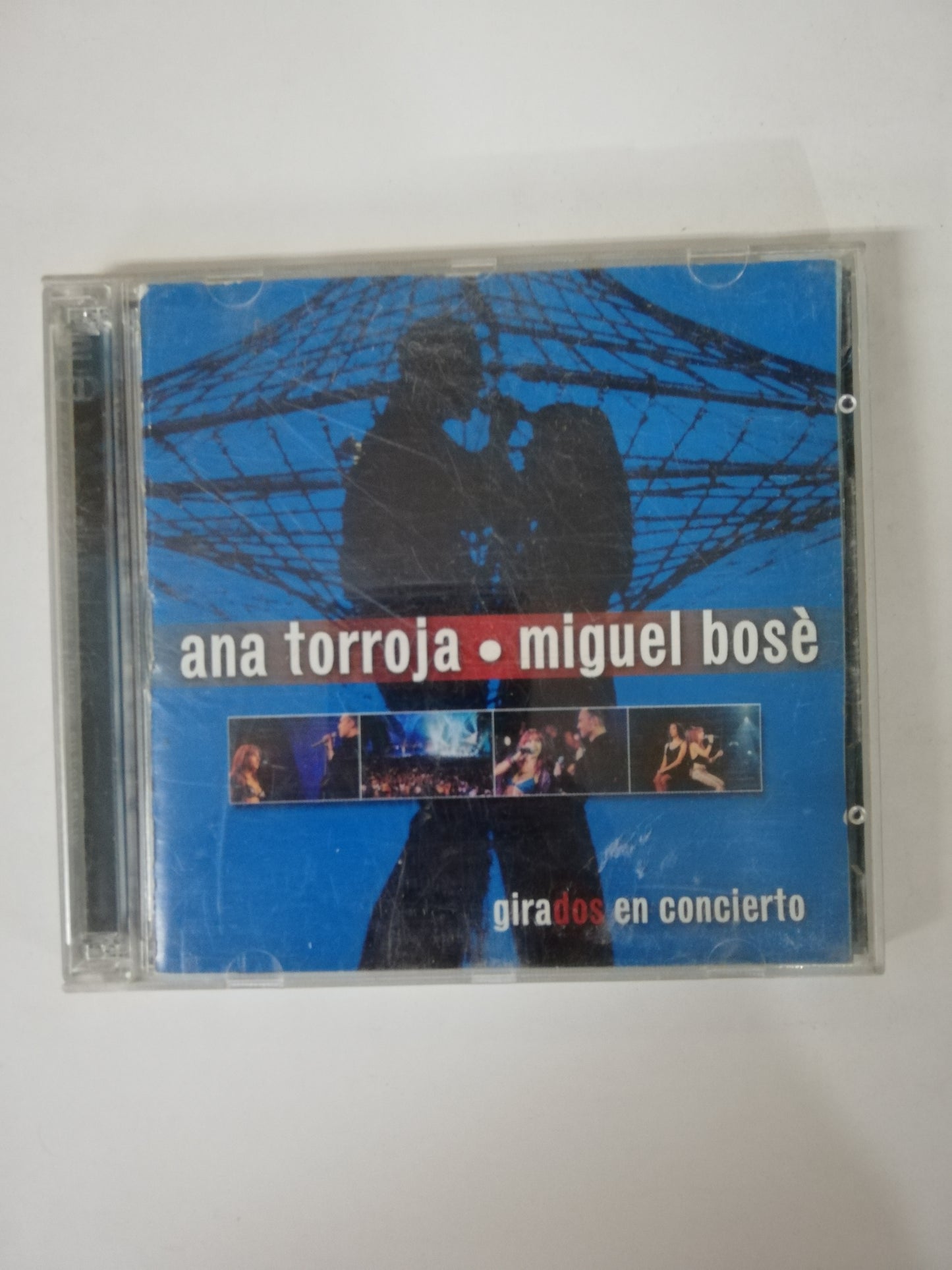 CD ANA TORROJA Y MIGUEL BOSÉ - GIRADOS EN CONCIERTO - CD X 2