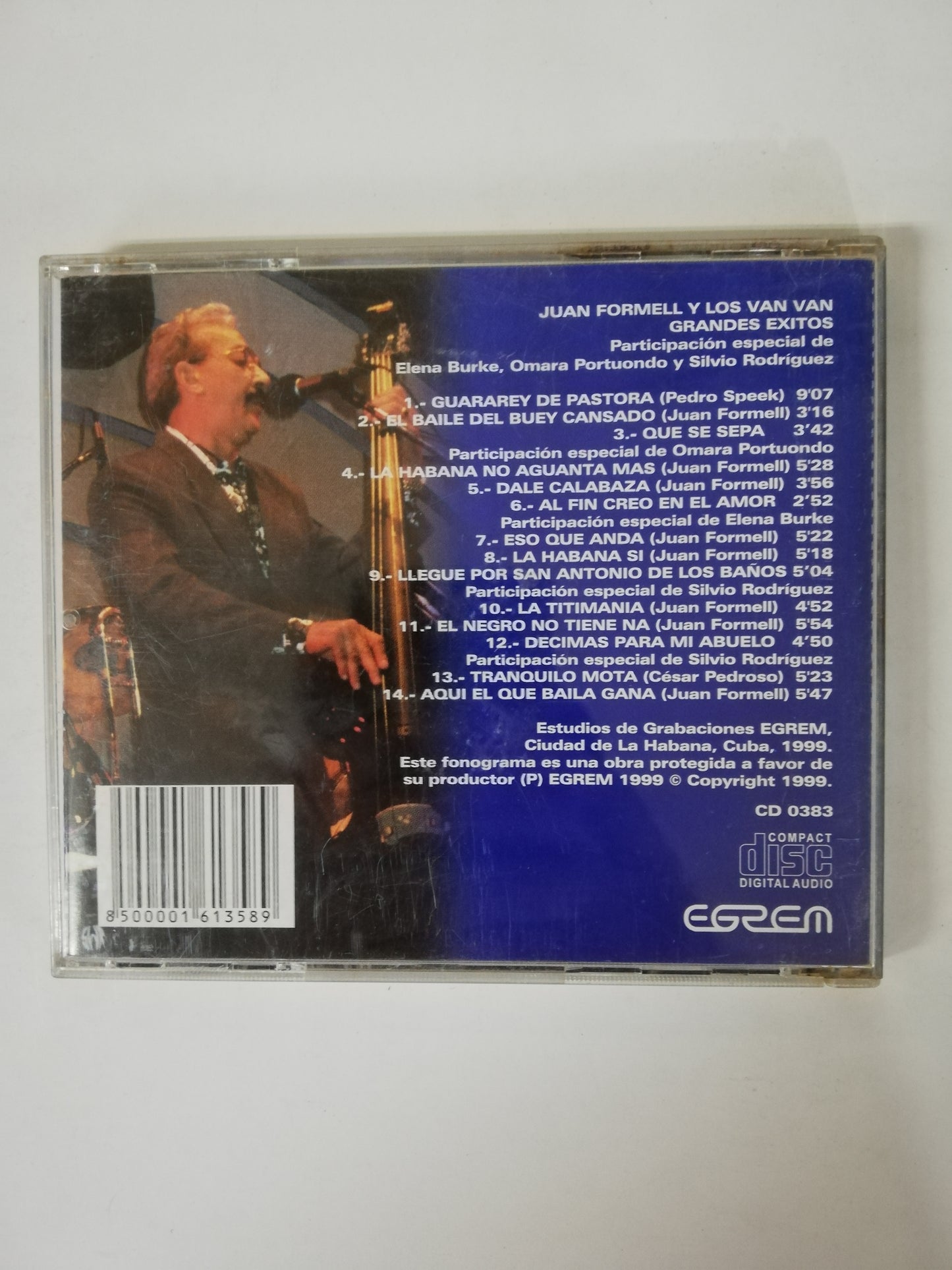 CD JUAN FORMELL Y LOS VAN VAN - GRANDES EXITOS