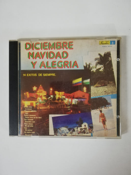 CD DICIEMBRE, NAVIDAD Y ALEGRIA - VARIOS INTÉRPRETES
