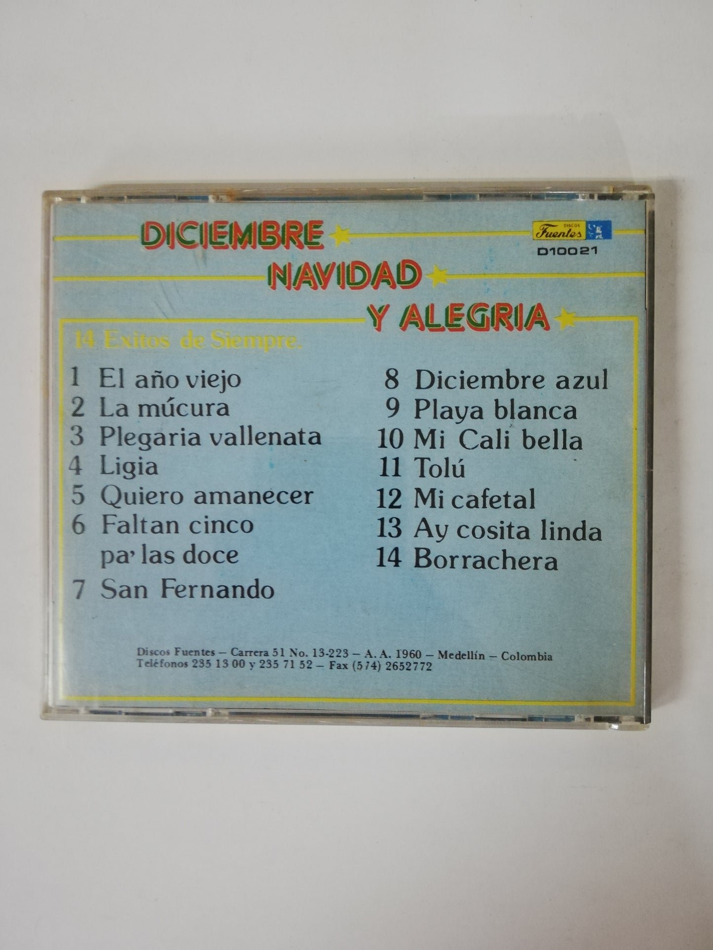 CD DICIEMBRE, NAVIDAD Y ALEGRIA - VARIOS INTÉRPRETES