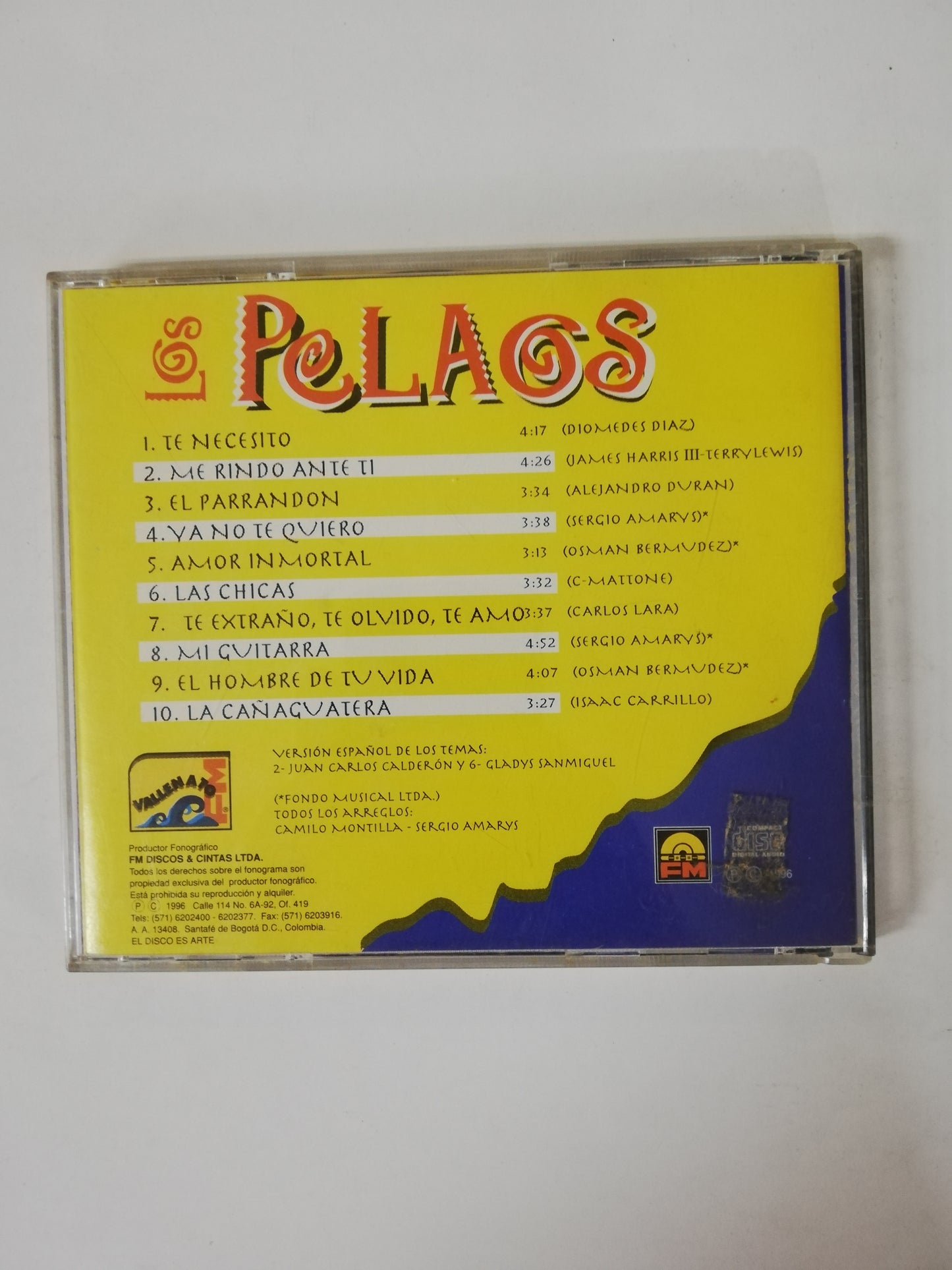 CD LOS PELAOS - ROMPIENDO ESQUEMAS