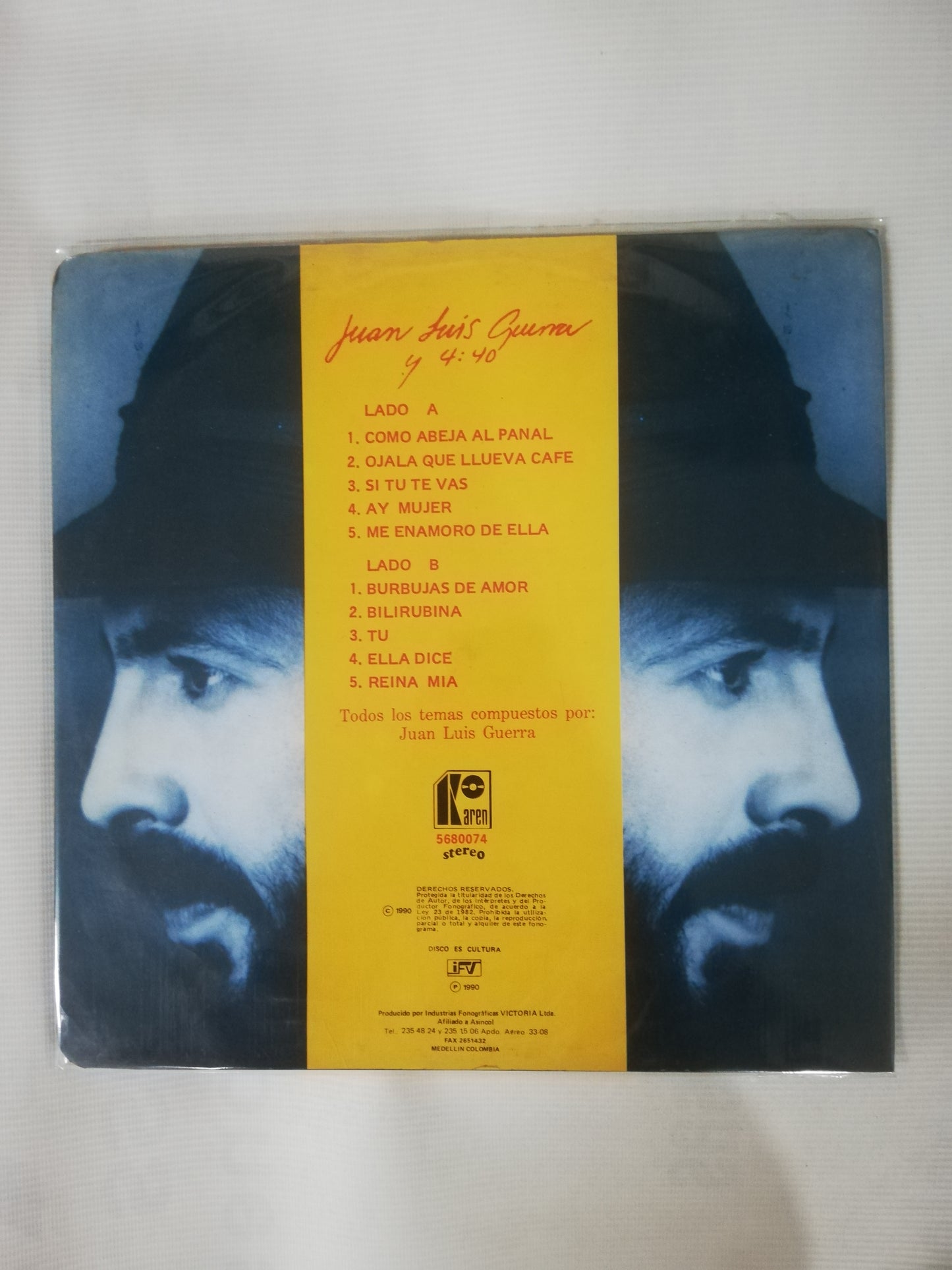 LP JUAN LUIS GUERRA Y 4:40 - GRANDES EXITOS