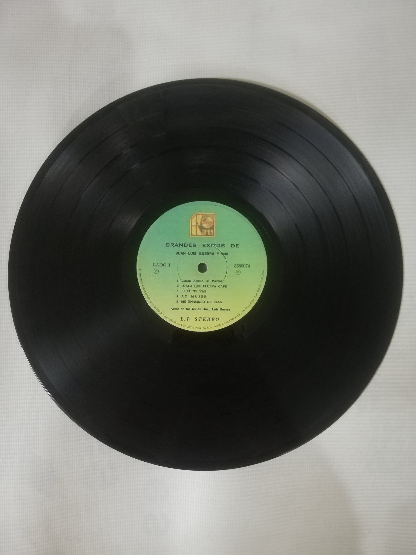 LP JUAN LUIS GUERRA Y 4:40 - GRANDES EXITOS