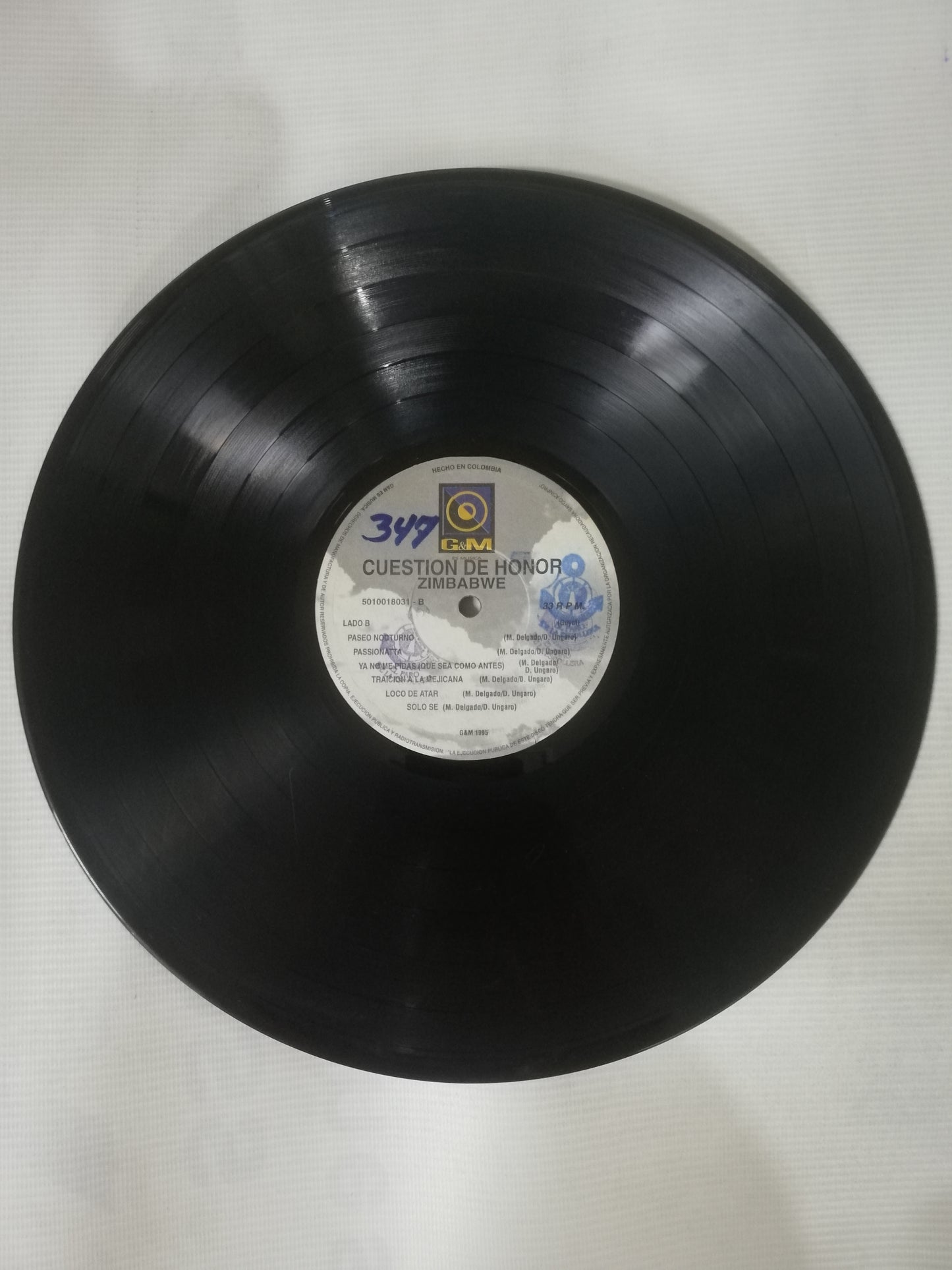 LP ZIMBABWE - CUESTIÓN DE HONOR