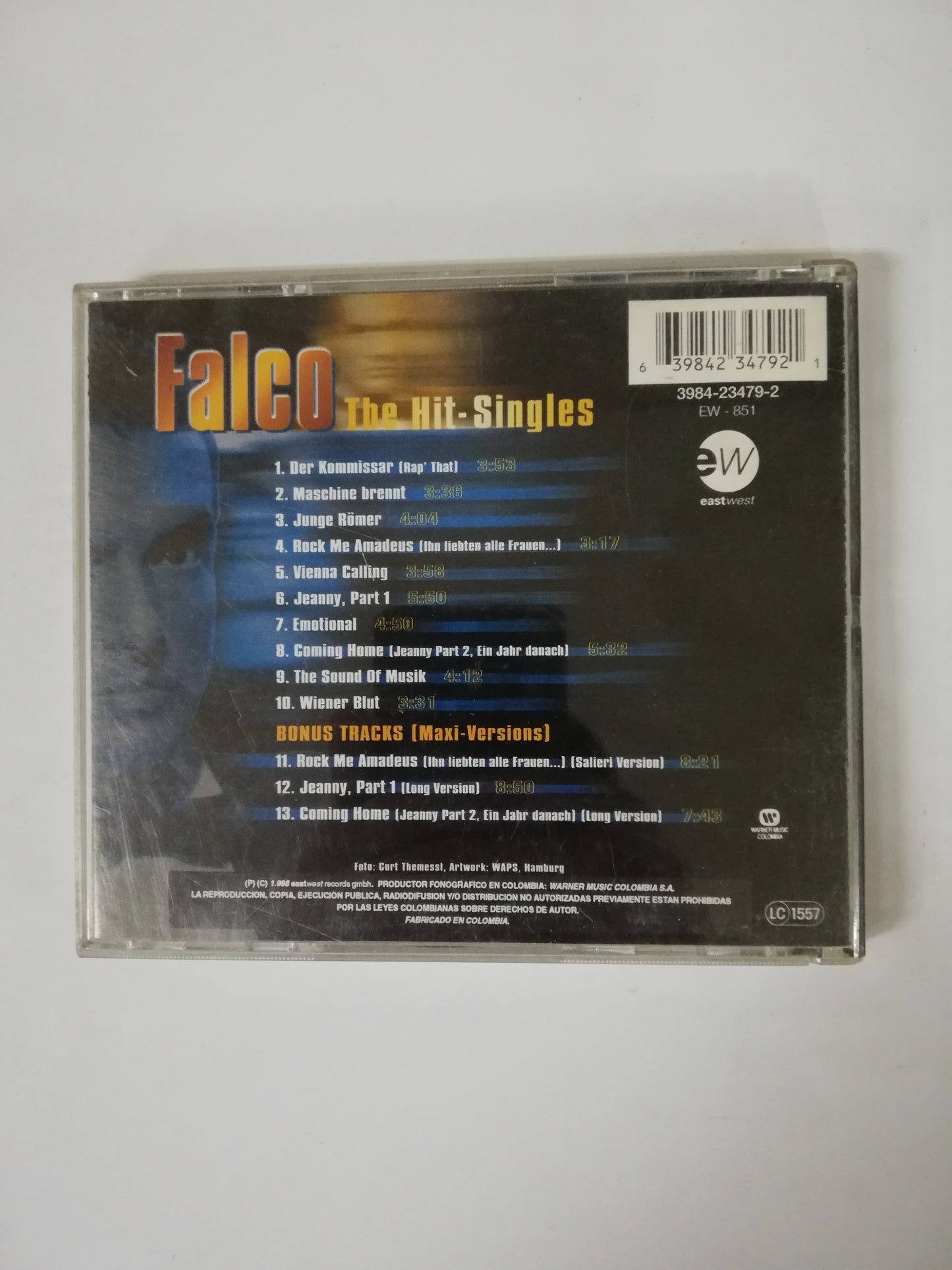 CD FALCO - THE HIT-SINGLES