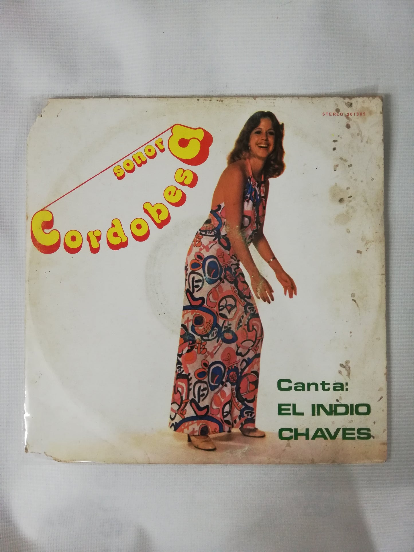LP SONORA CORDOBESA - CANTA: EL INDIO CHAVES