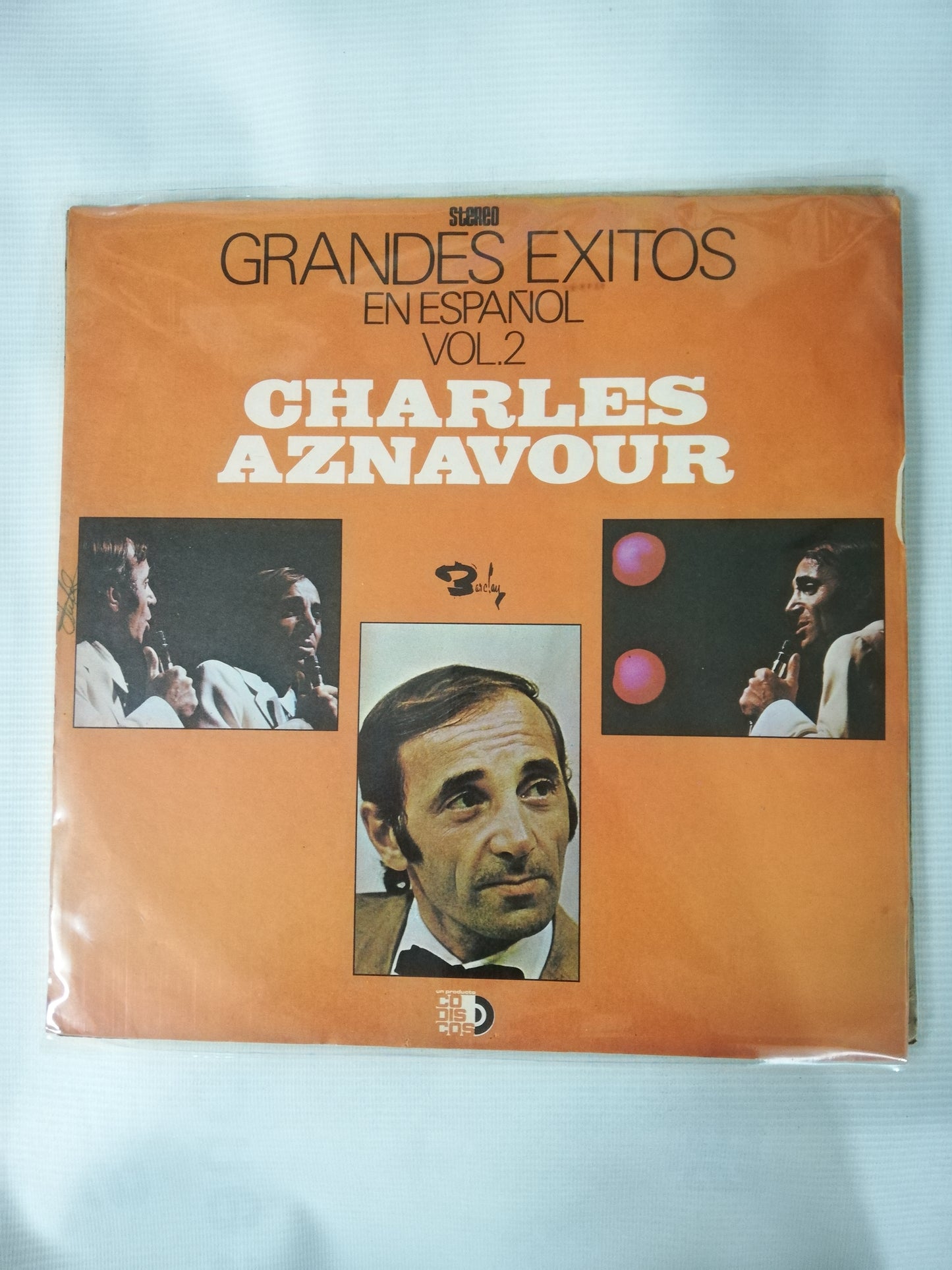LP CHARLES AZNAVOUR - GRANDES EXITOS EN ESPAÑOL VOL. 2