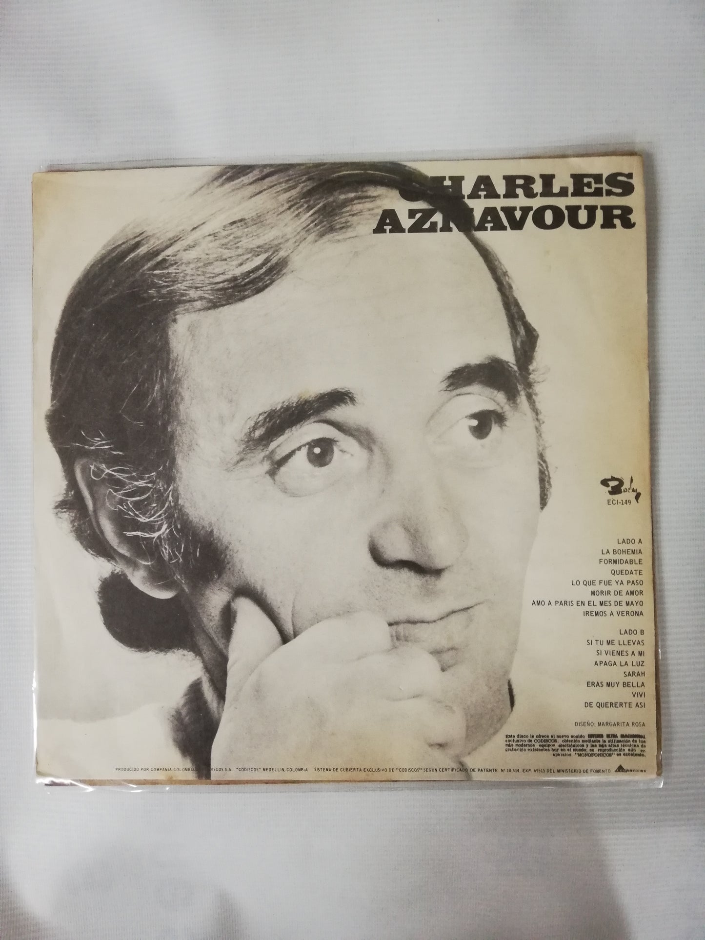 LP CHARLES AZNAVOUR - GRANDES EXITOS EN ESPAÑOL VOL. 2