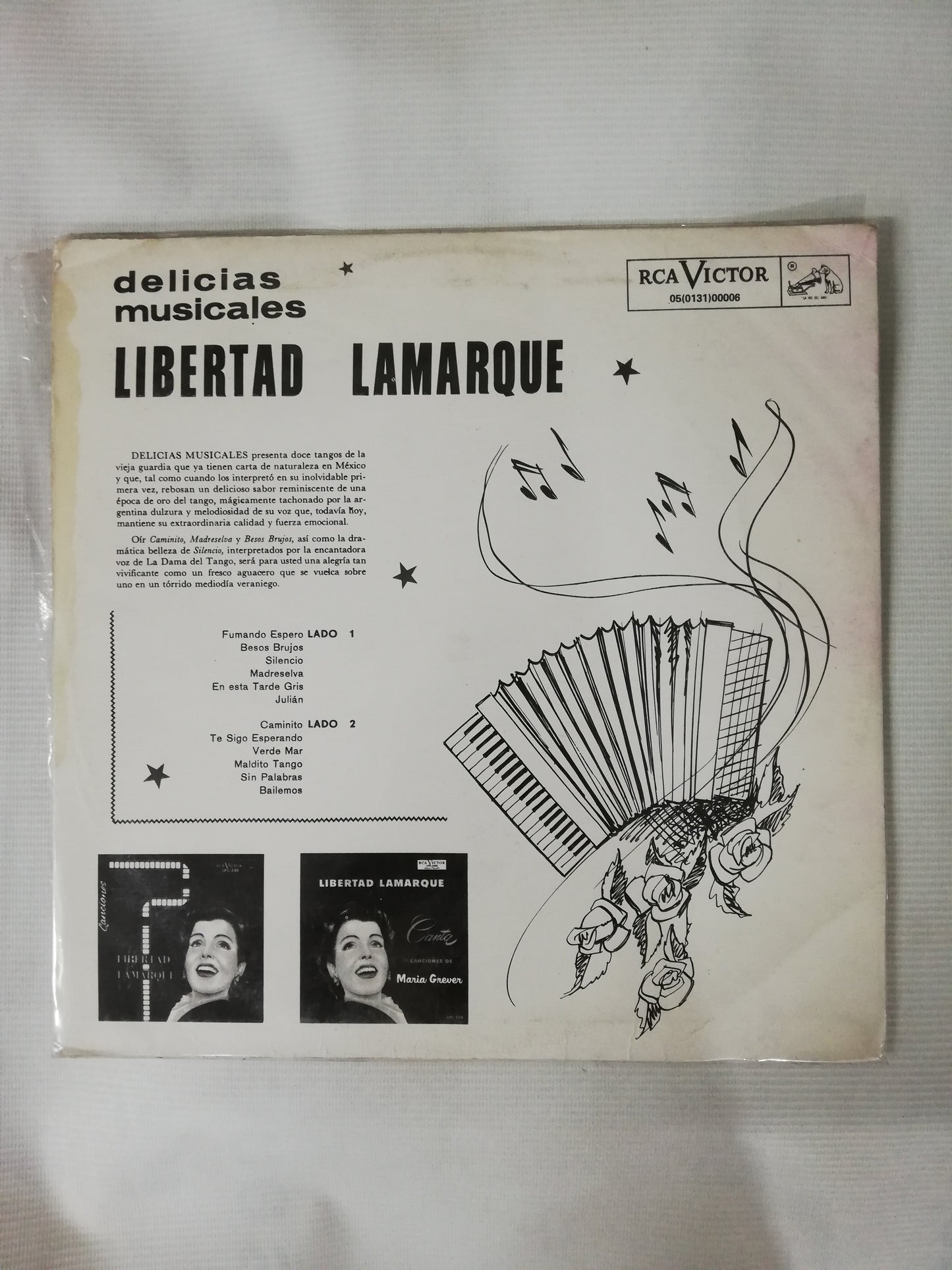 LP LIBERTAD LAMARQUE - DELICIAS MUSICALES