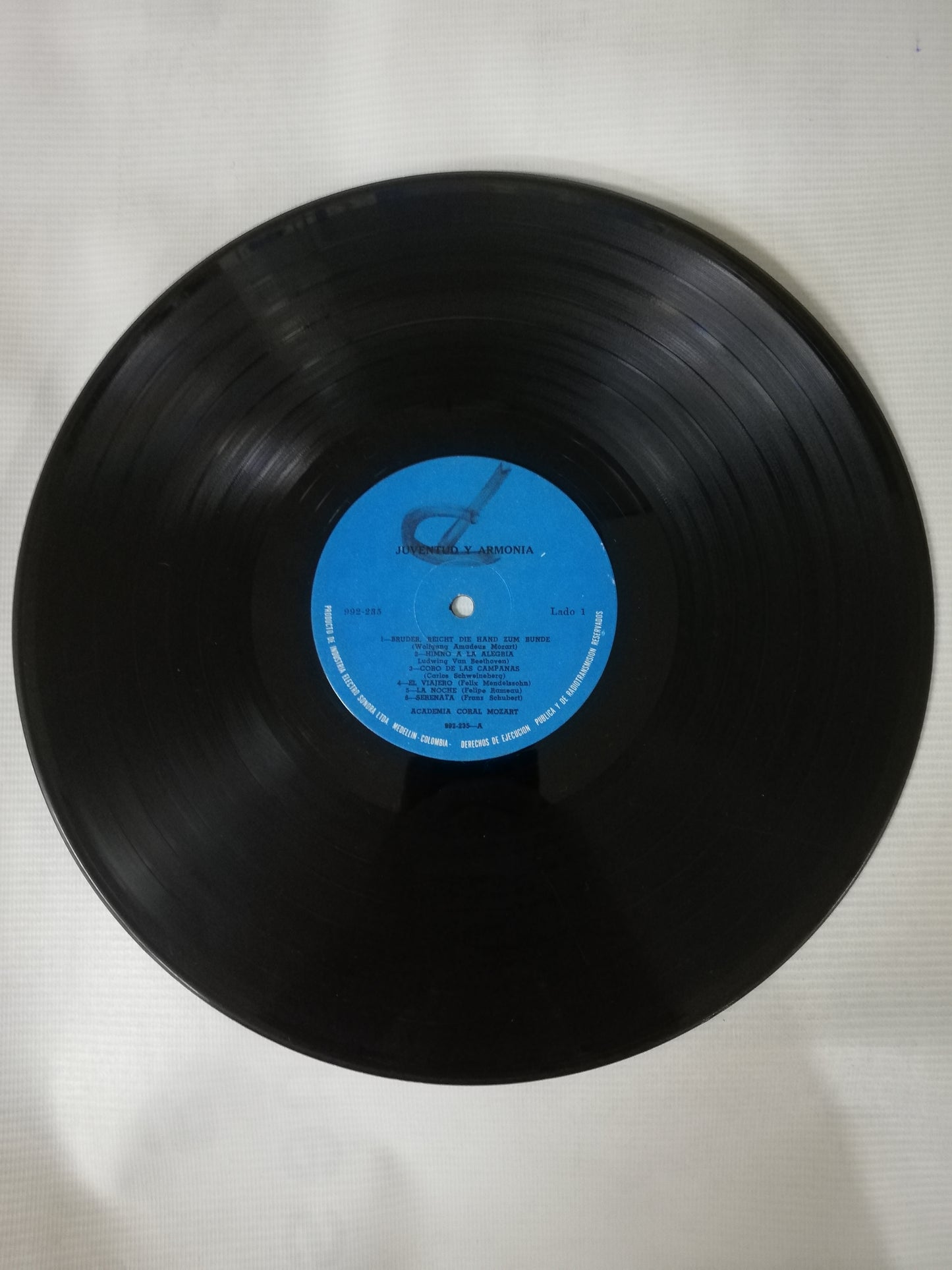 LP ACADEMIA CORAL MOZART - JUVENTUD Y ARMONIA