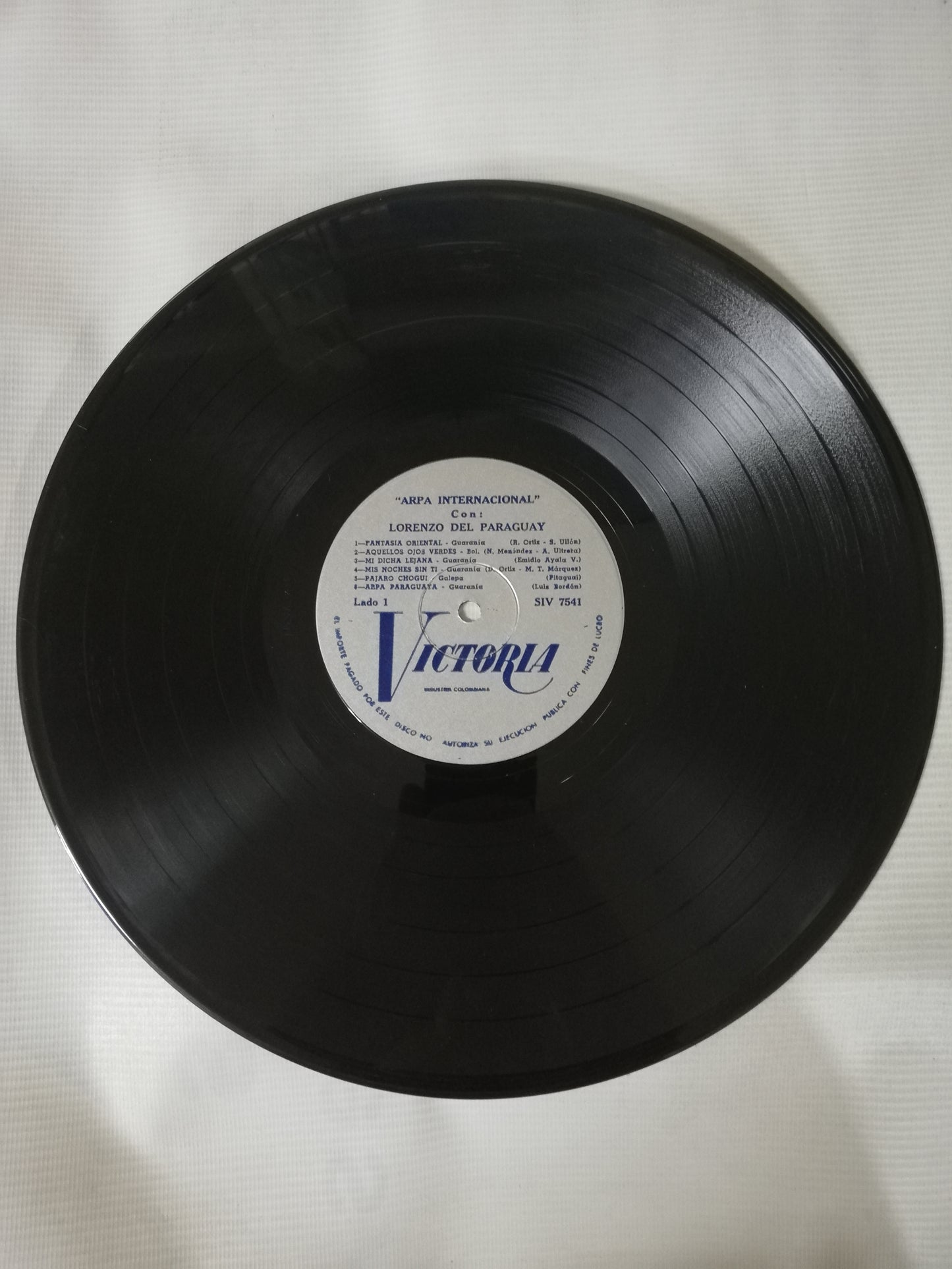 LP LORENZO DEL PARAGUAY - ARPA INTERNACIONAL