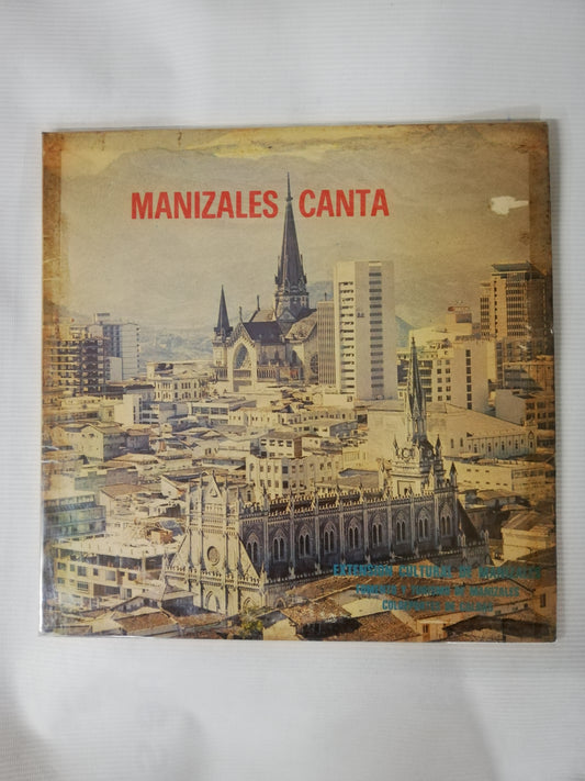 LP MANIZALES CANTA -  LA MÚSICA DE CALDAS