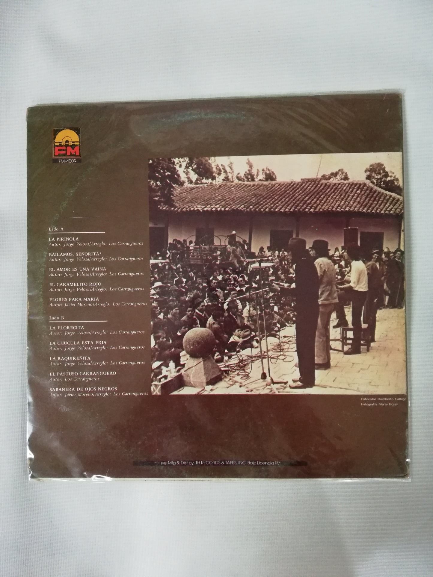 LP LOS CARRANGUEROS DE RAQUIRA - VIVA QUIEN TOCA!