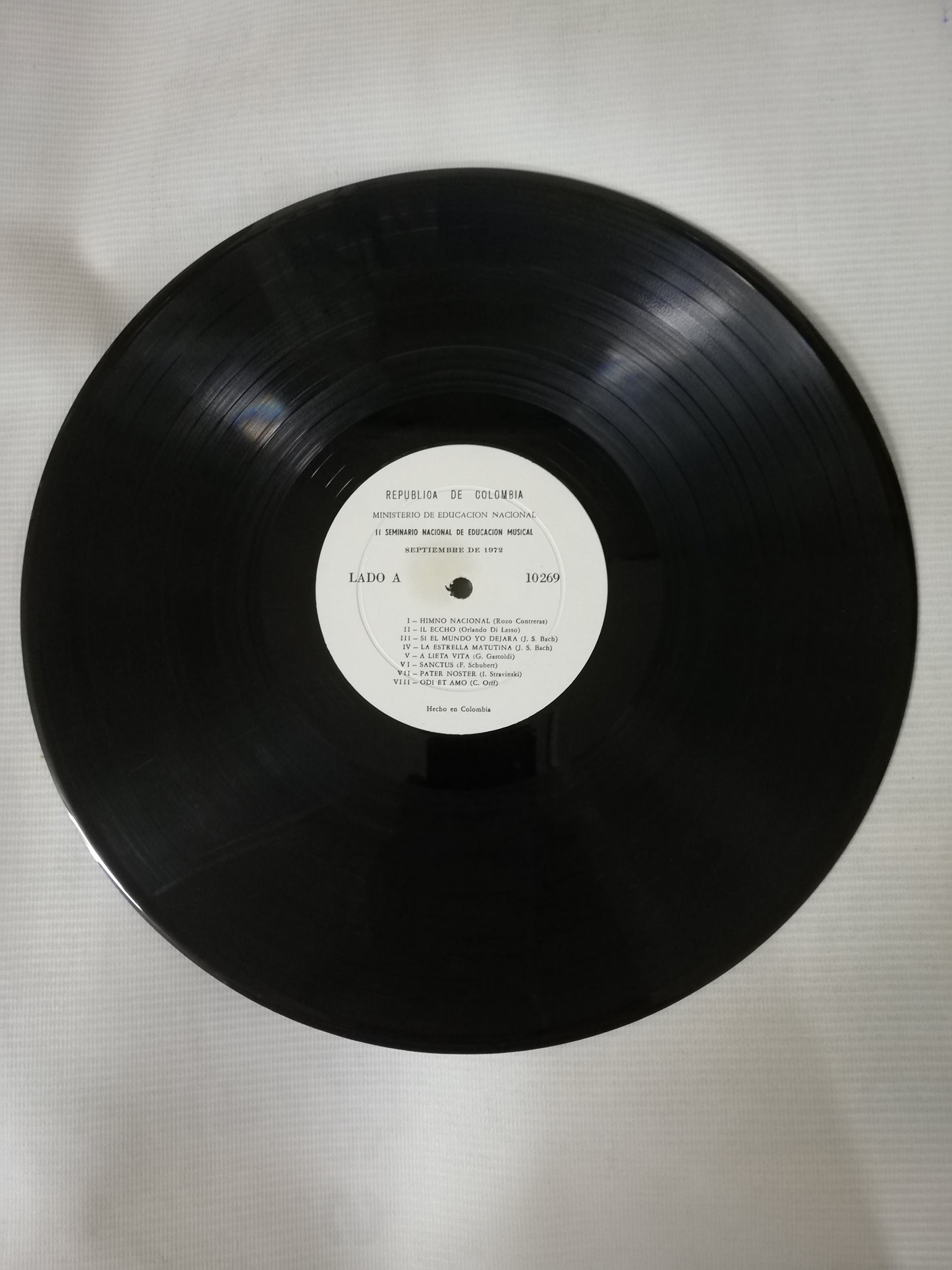 LP II SEMINARIO NACIONAL DE EDUCACIÓN MUSICAL - RESPUBLICA DE COLOMBIA MINISTERIO DE EDUCACIÓN NACIONAL