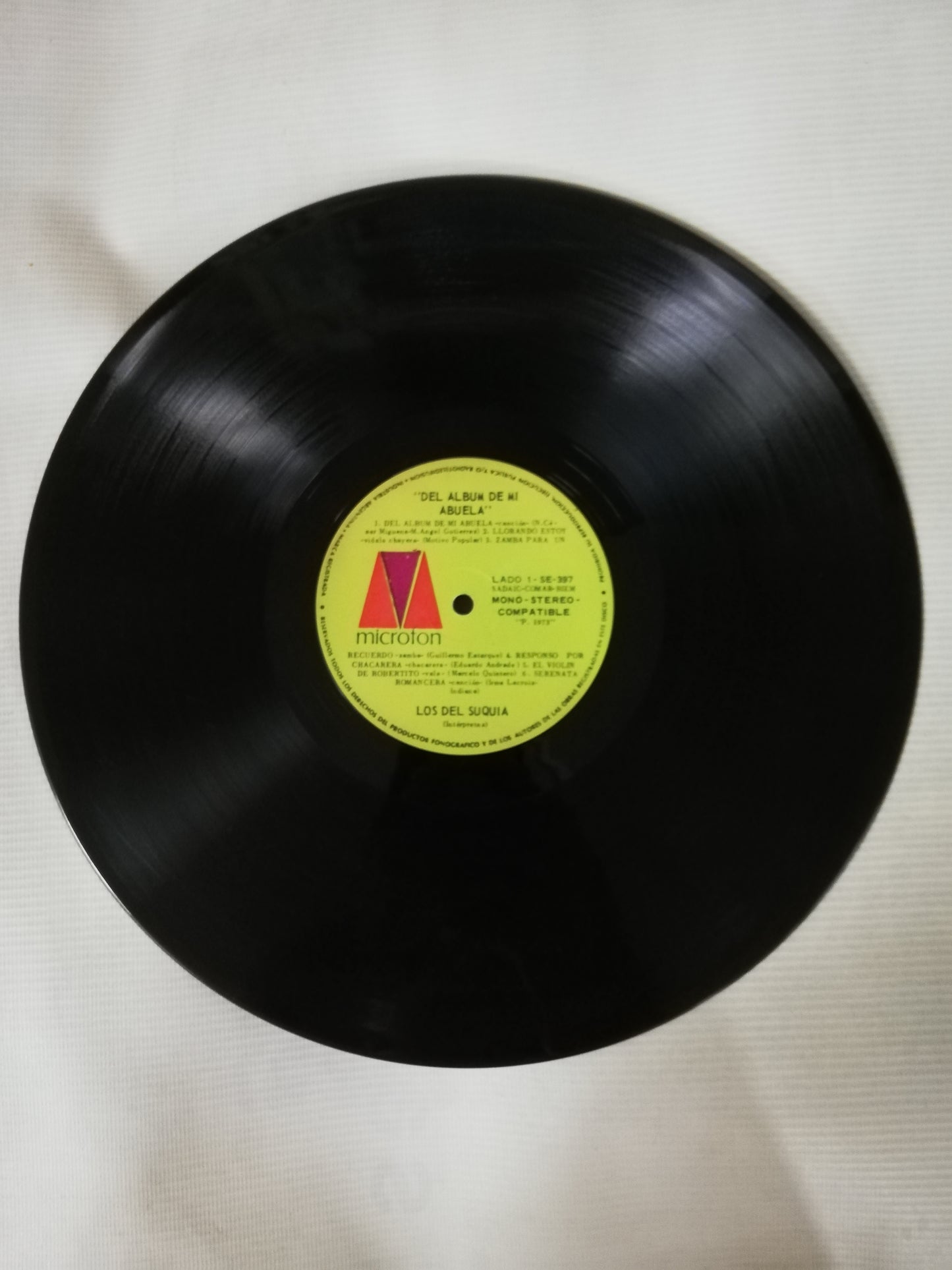 LP LOS DEL SUQUIA - DEL ALBUM DE MI ABUELA