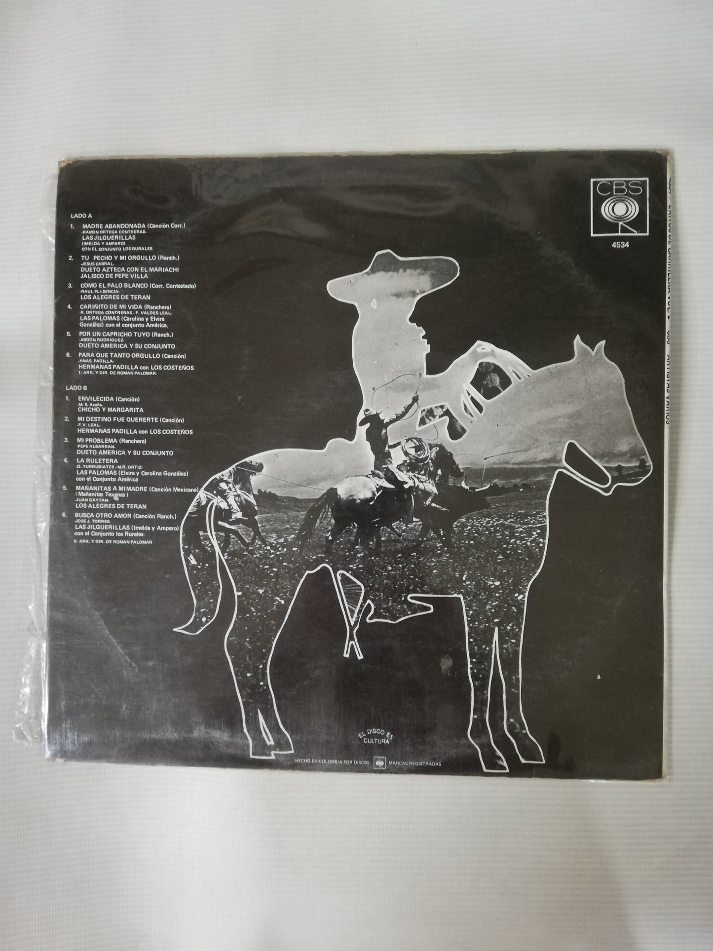 LP EXITOS DE CARRILERA - EXITOS DE CARRILERA VOL. 2