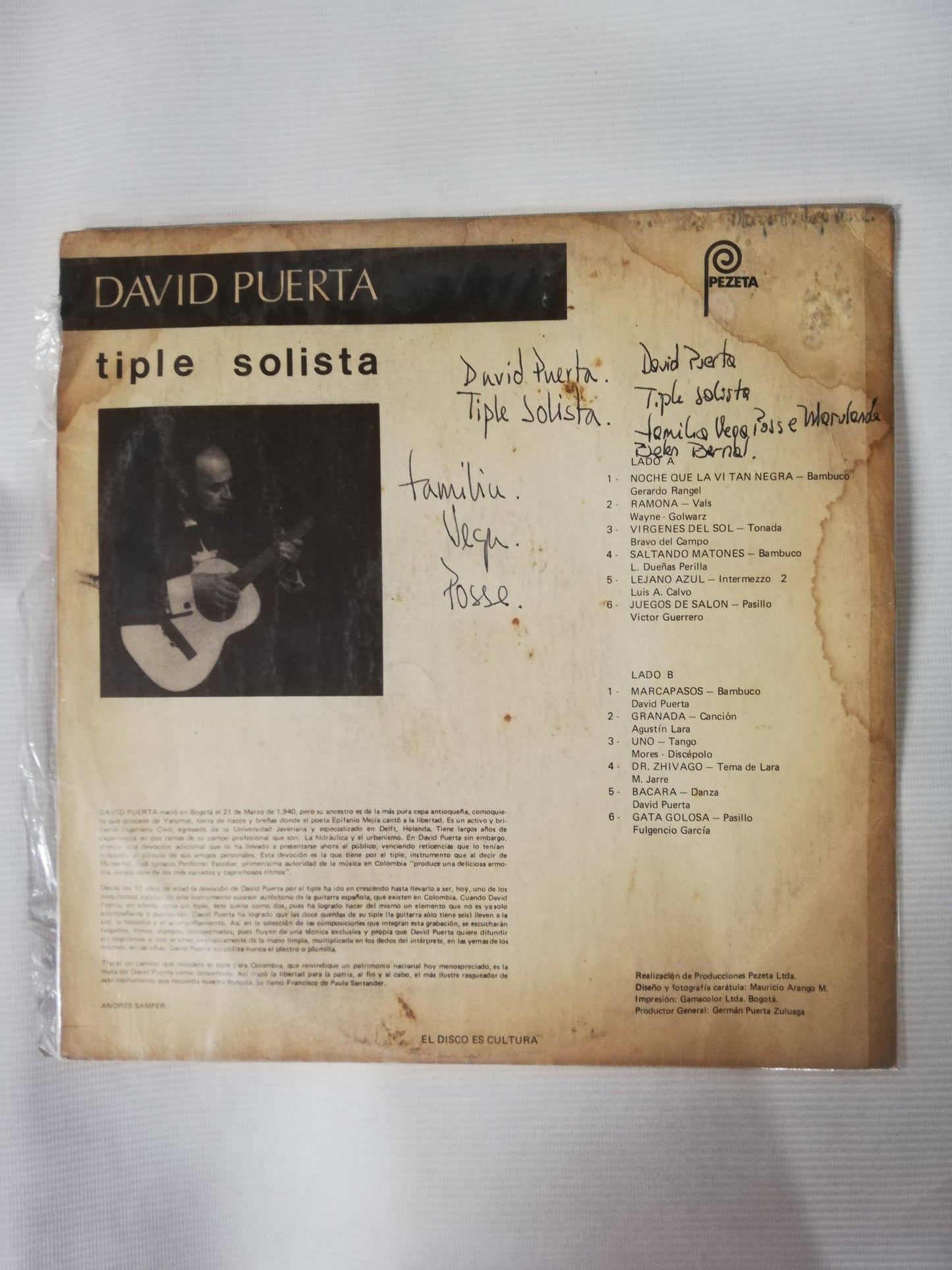 LP DAVID PUERTA - TIPLE SOLISTA