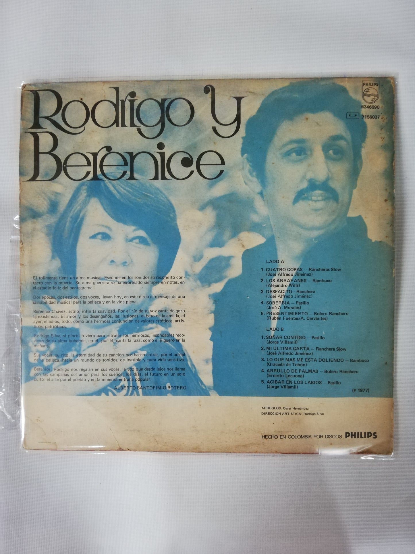 LP RODRIGO Y BERENICE - SIN FRONTERAS