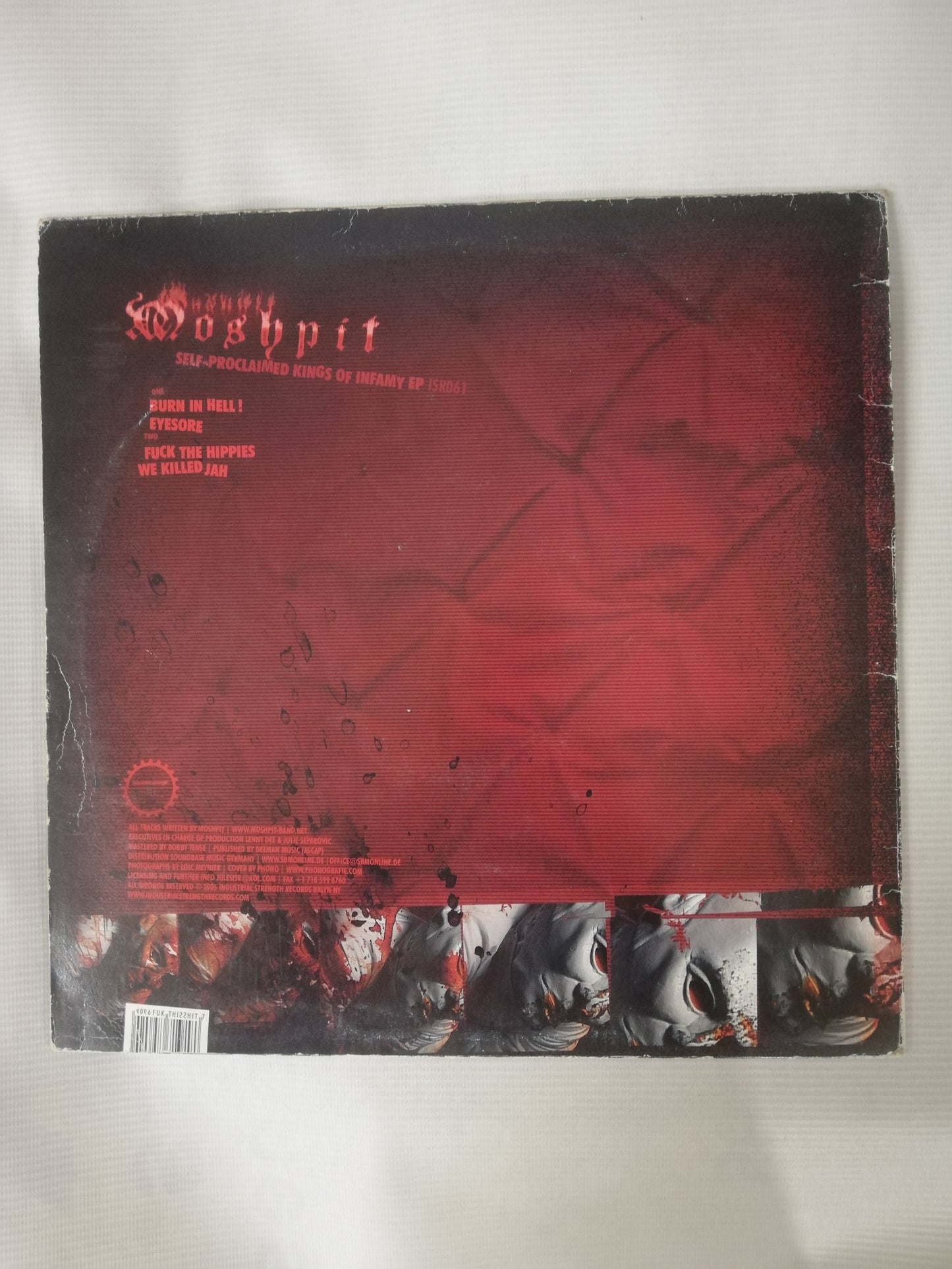 LP MOSHPIT - SELF-PROCLAIMED KINGS OF INFAMY EP