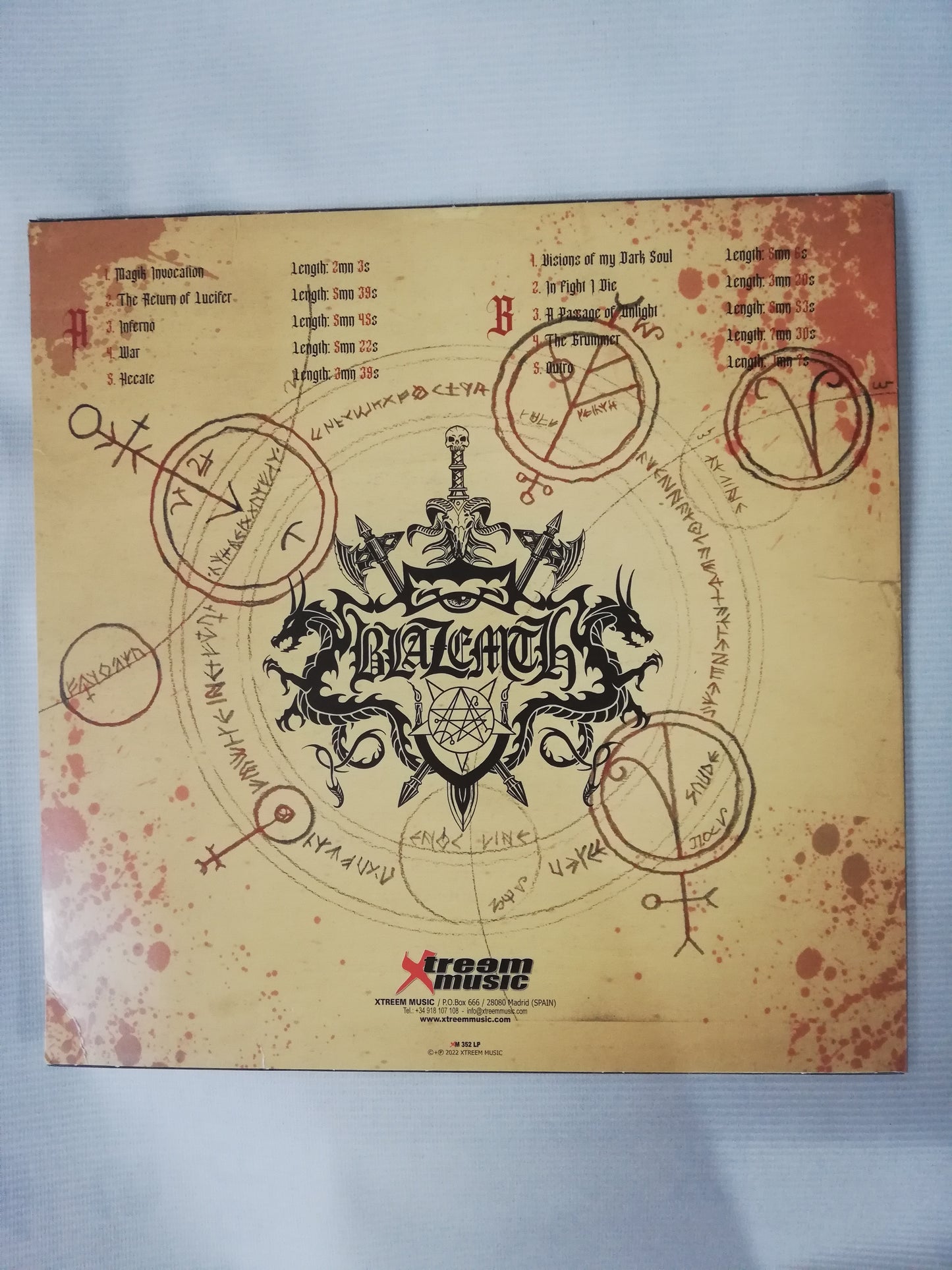 LP BLAZEMTH - THE RETURN OF LUCIFER