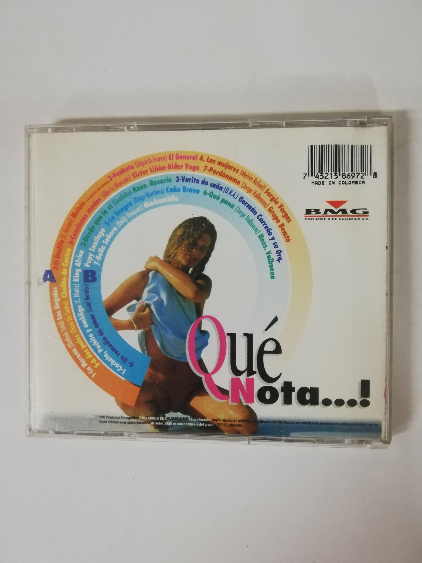 CD QUE NOTA! - QUE NOTA! VOL. 1