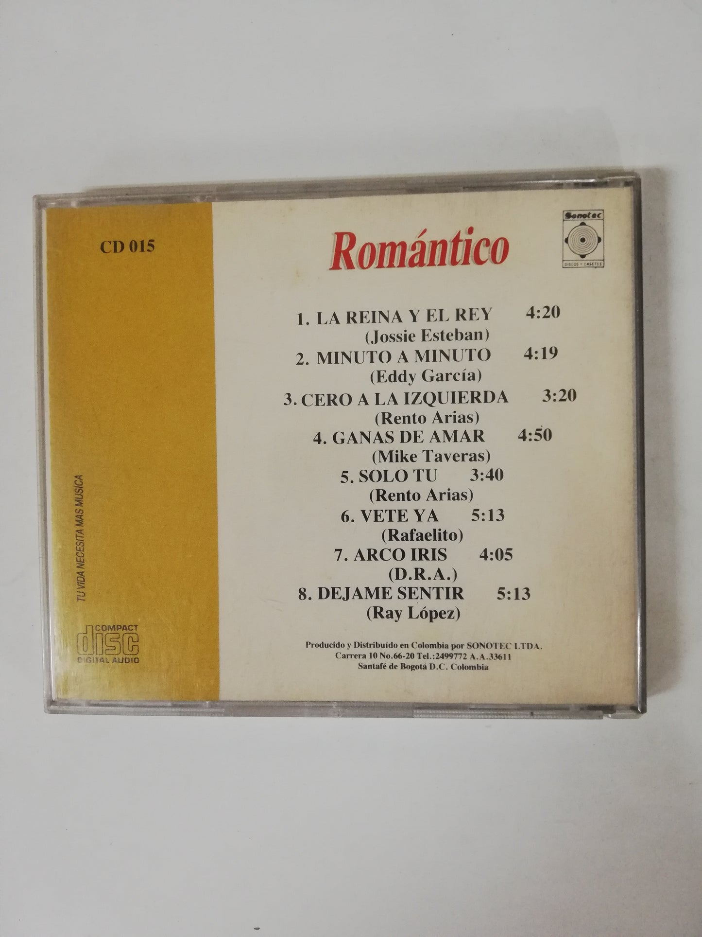 CD JOSSIE ESTEBAN - INTERNACIONAL ROMÁNTICO