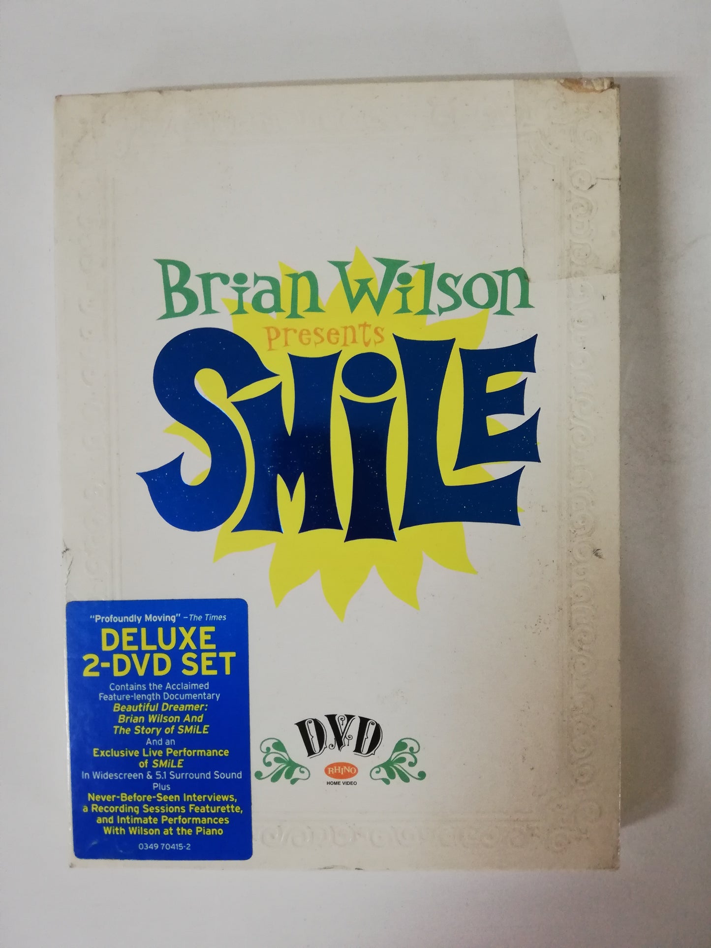DVD BRIAN WILSON - SMILE - DVD X 2