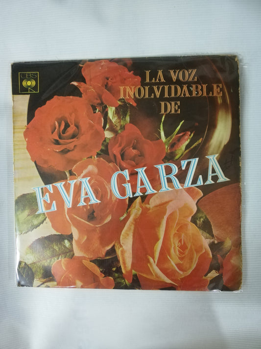 LP EVA GARZA - LA VOZ INOLVIDABLE DE EVA GARZA
