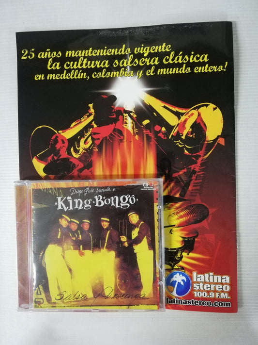 CD KING BONGO - SALSA Y DESCARGA