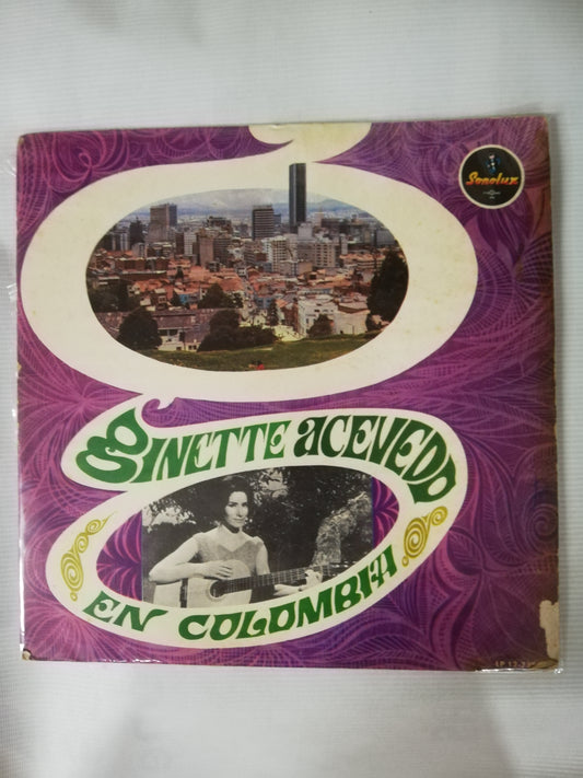 LP GINETTE ACEVEDO - GINETTE ACEVEDO EN COLOMBIA