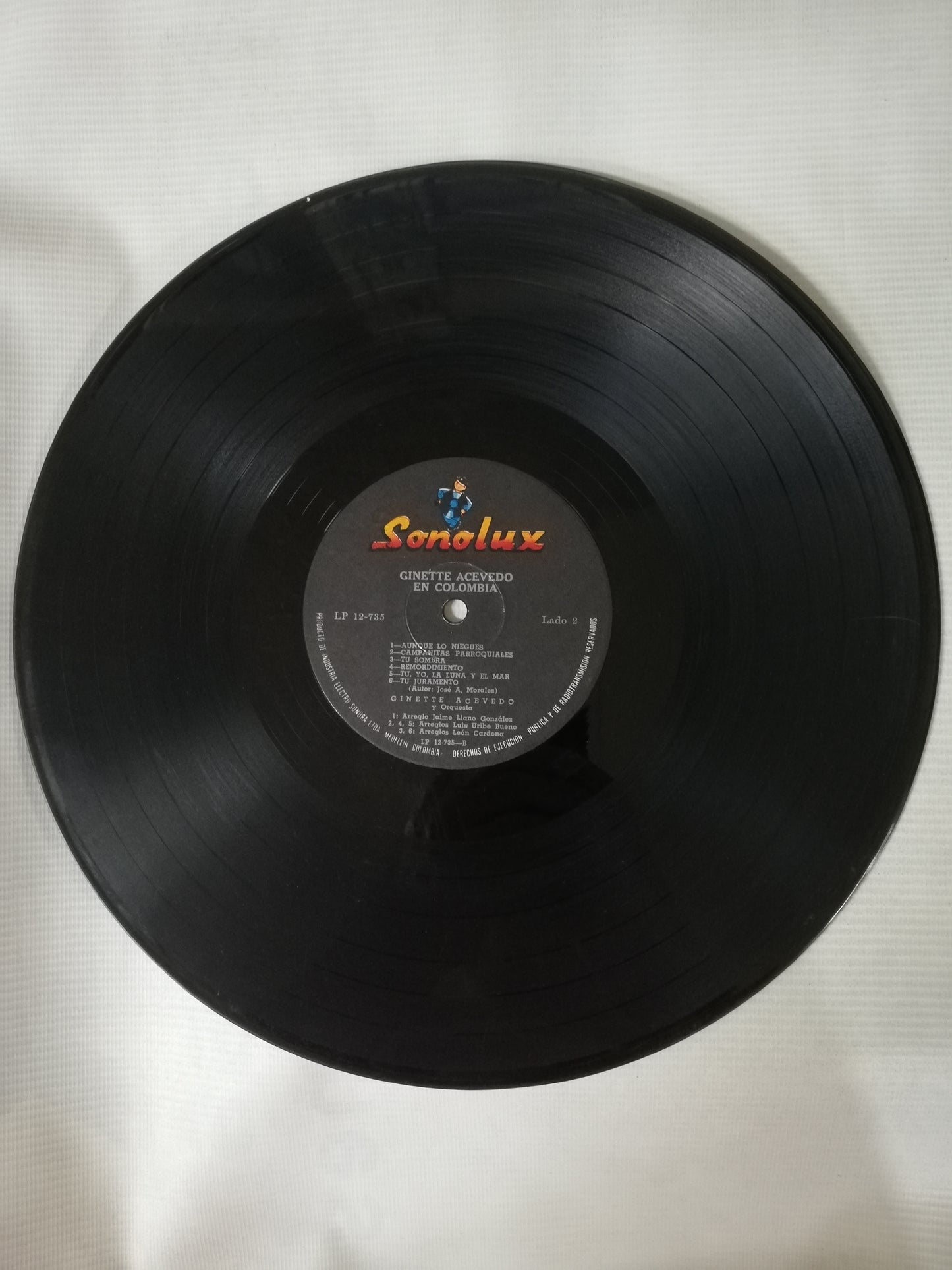 LP GINETTE ACEVEDO - GINETTE ACEVEDO EN COLOMBIA